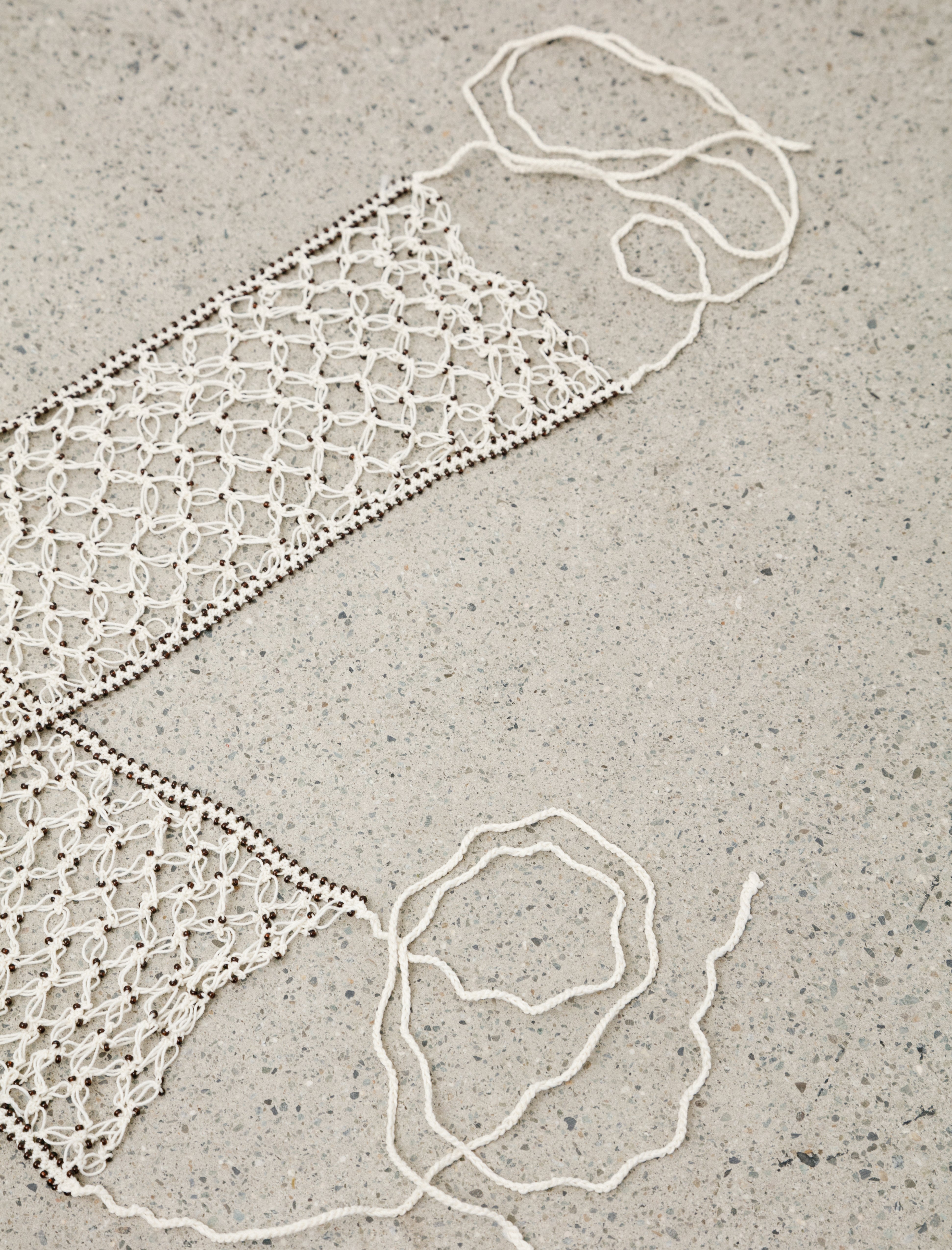 Sera Glass Bead Embroidery Belt