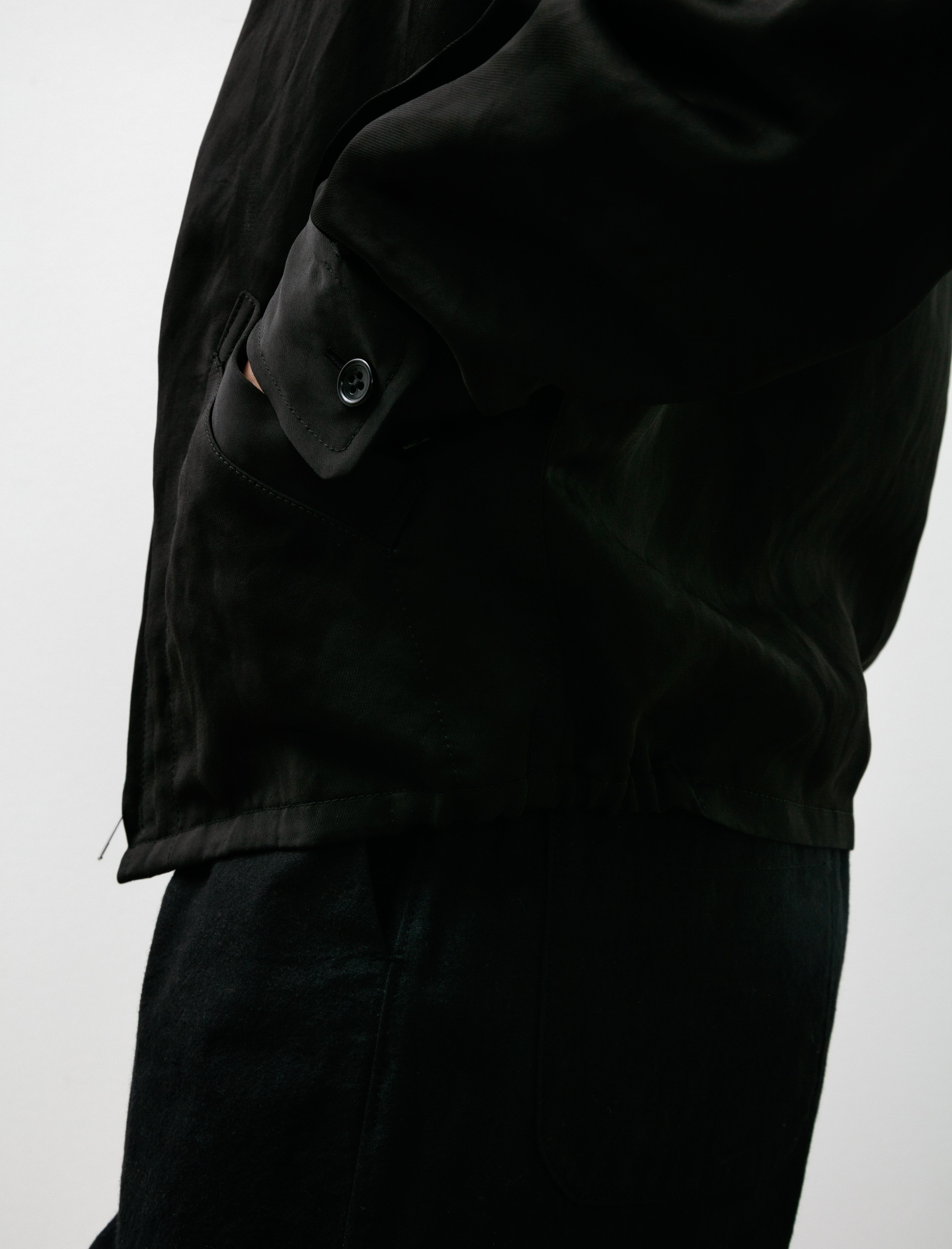 MAN-TLE W-R18 Shirt-3 Sport Jacket Black Paper