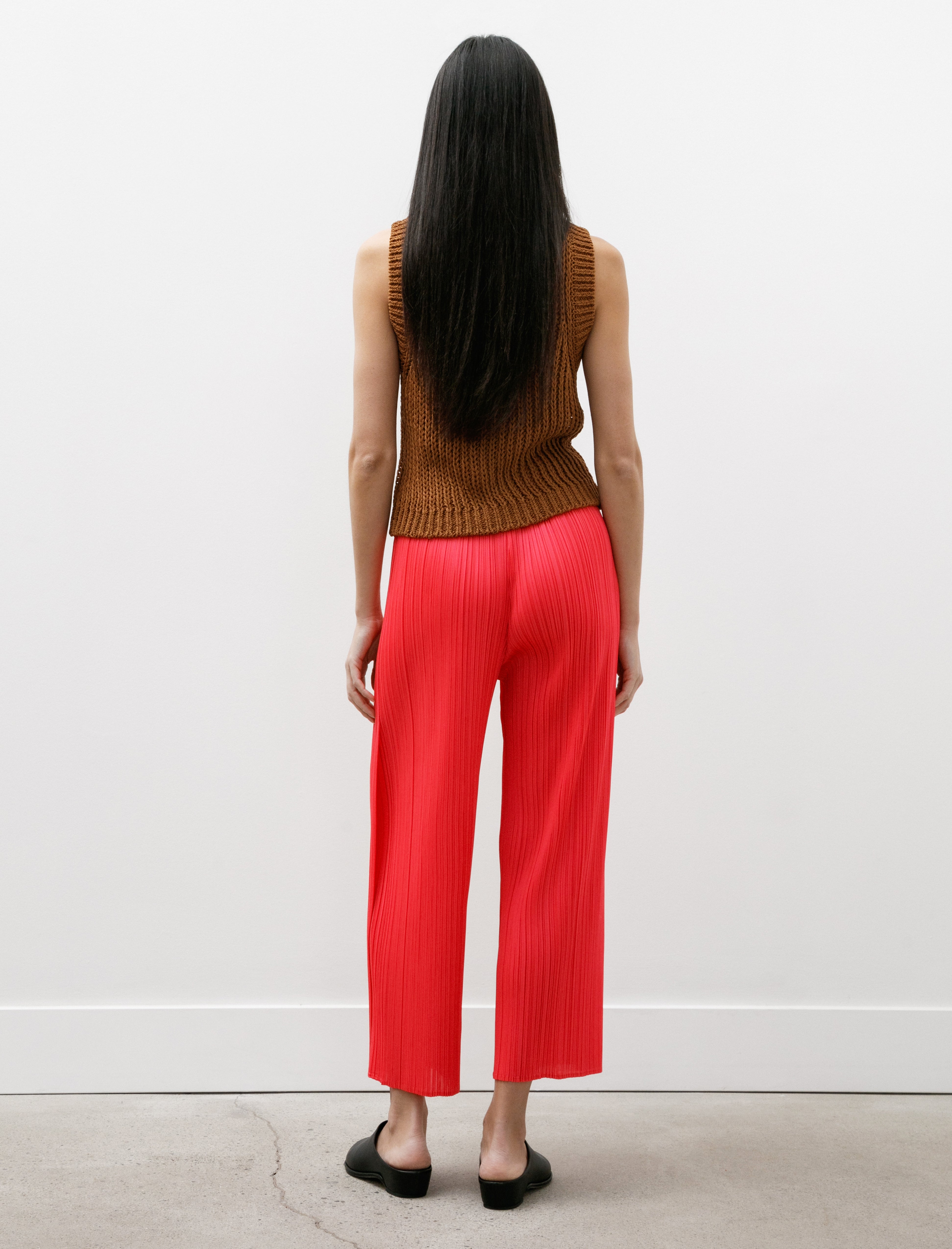 Pleats Please by Issey Miyake Monthly Colours Pants Bright Pink