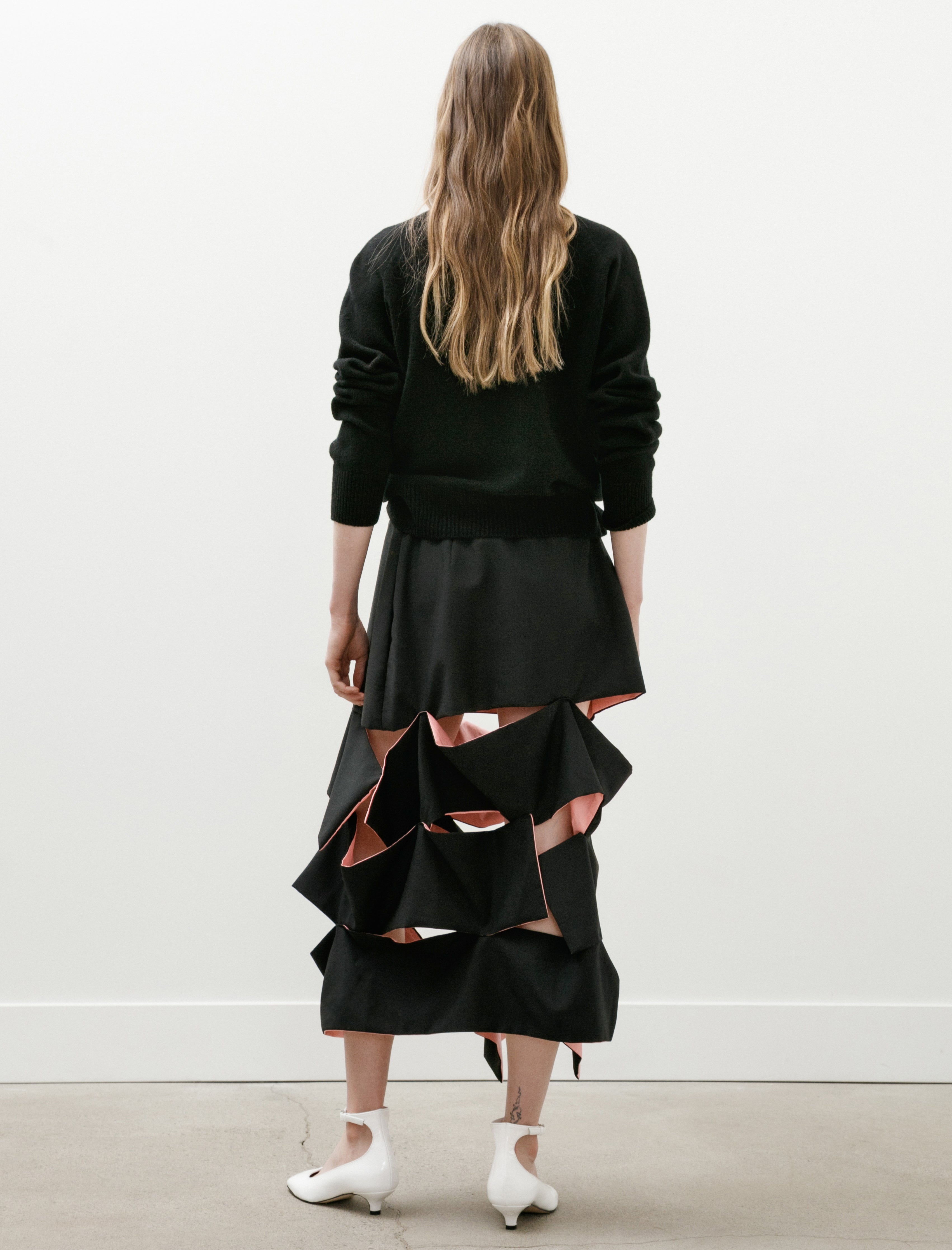Britt LIberg Isa Skirt Black/Pink
