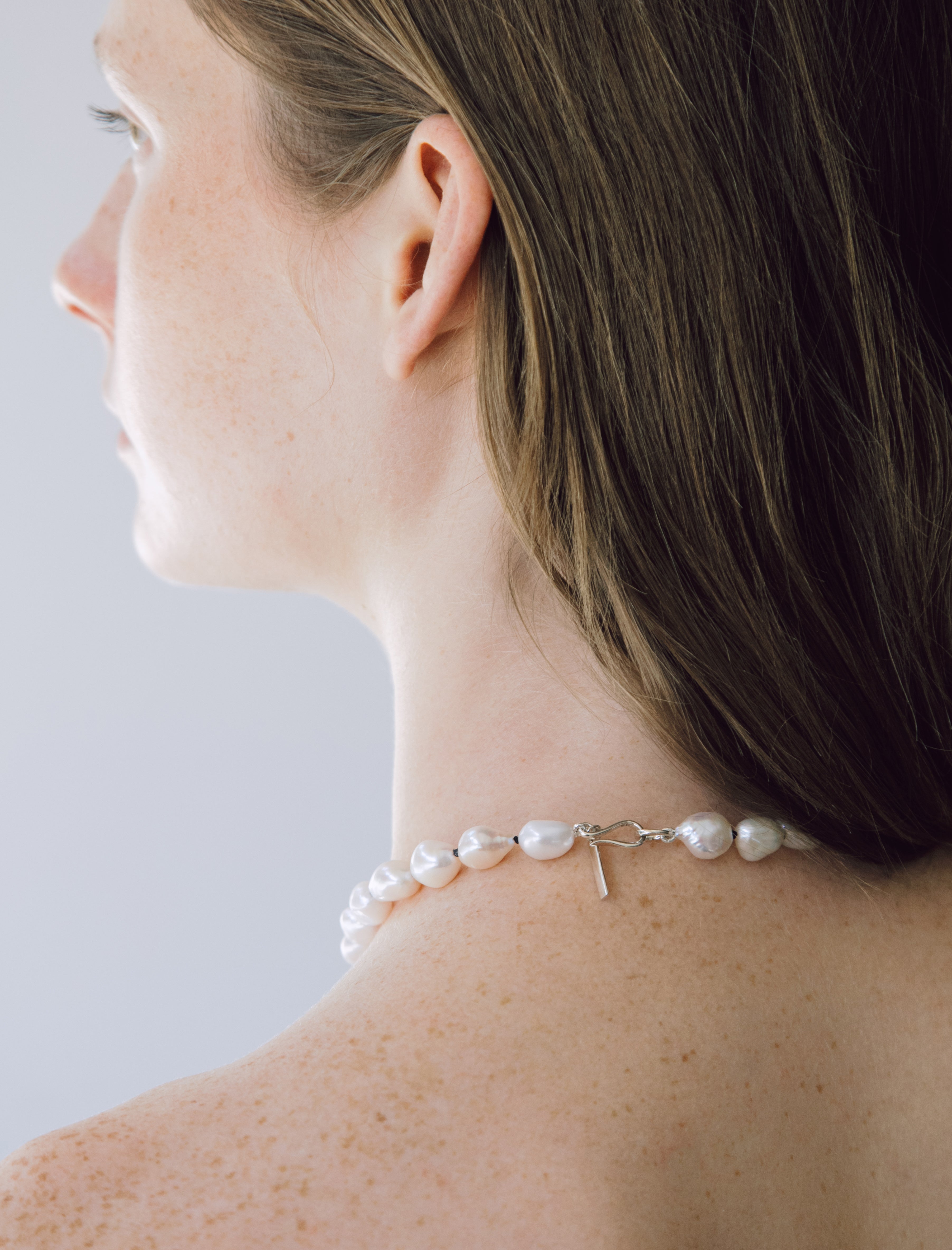 Sophie Buhai Simple Baroque Pearl Collar