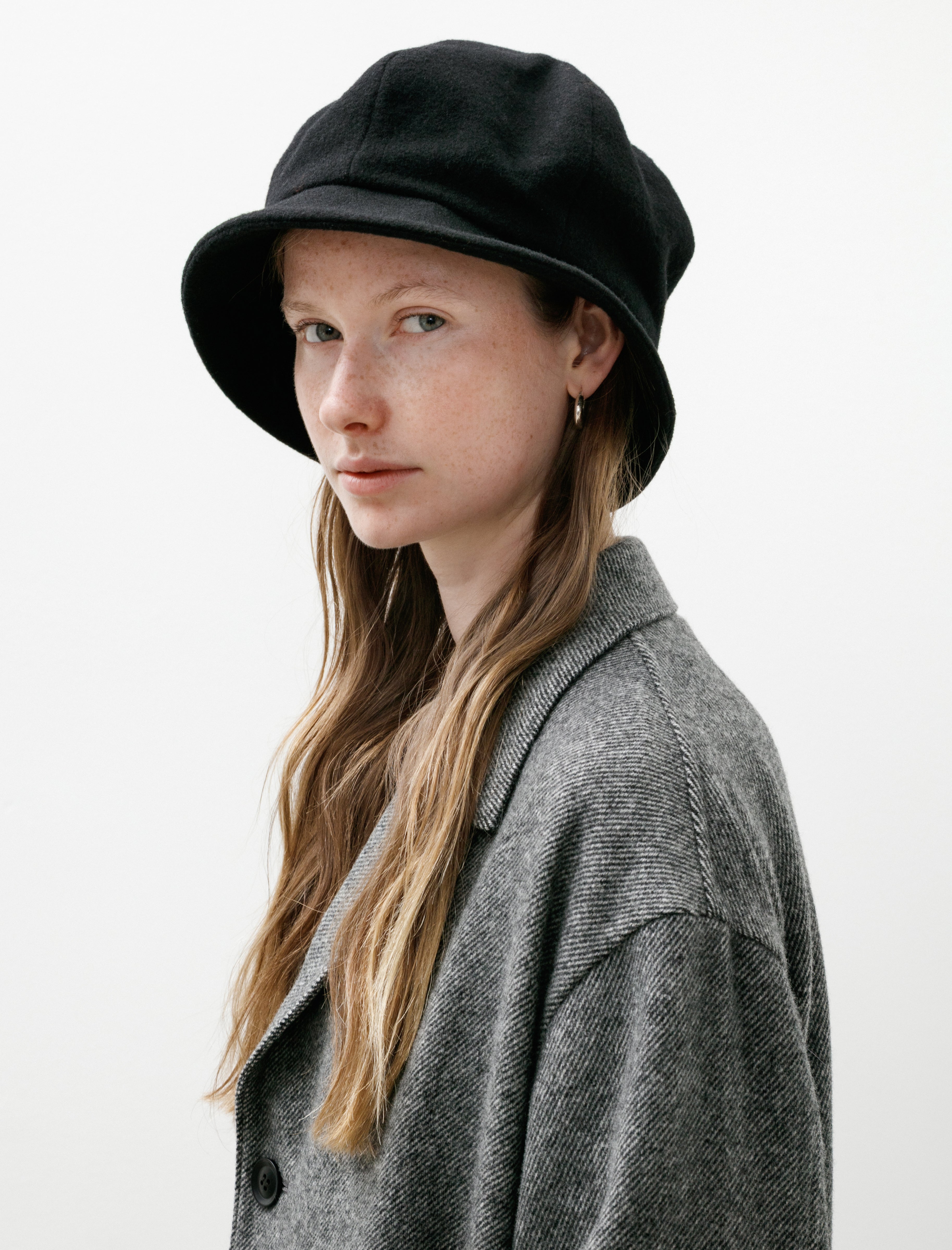Y's by Yohji Yamamoto Beret Hat Black
