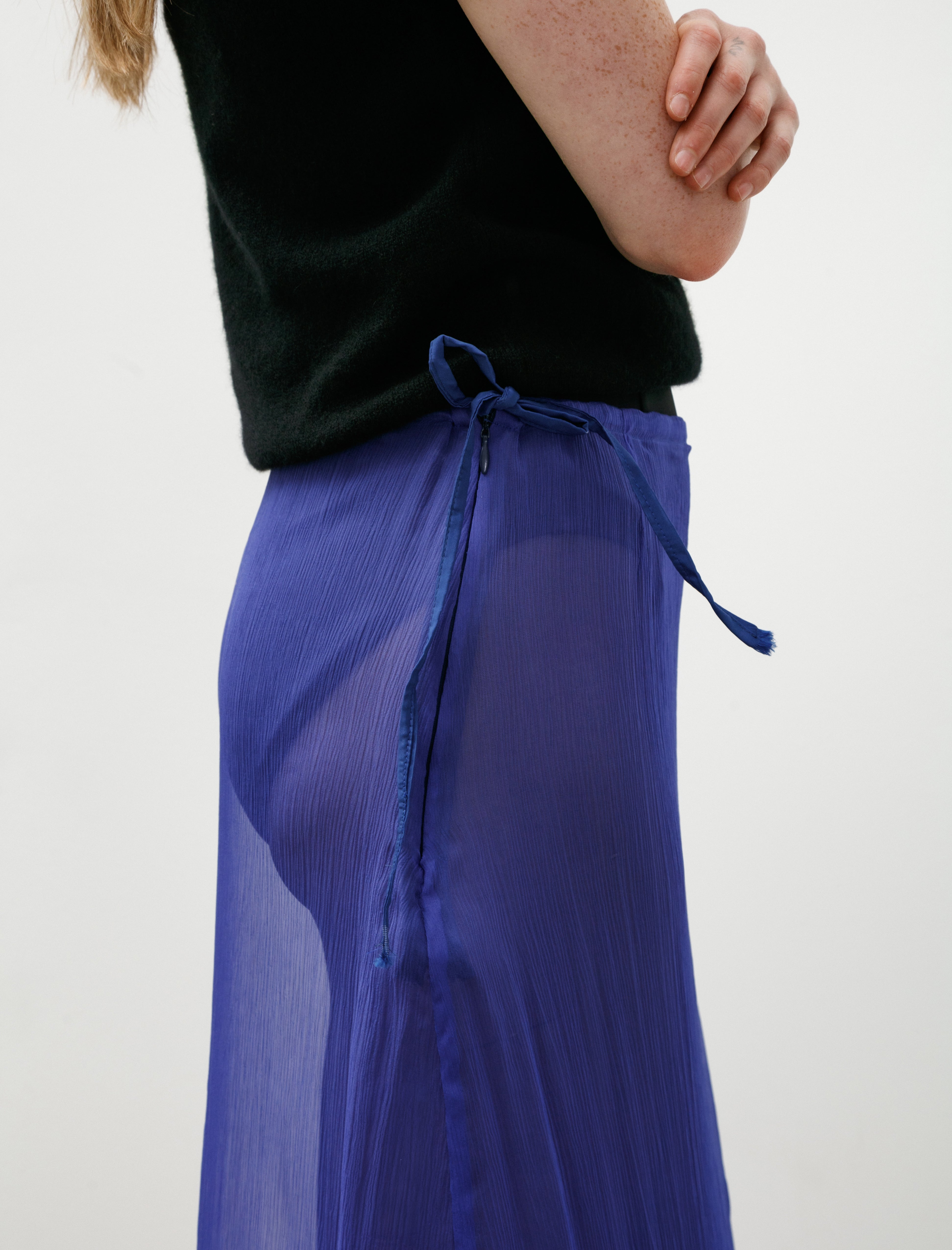 Britt Liberg Sheila Skirt Sheer Cobalt