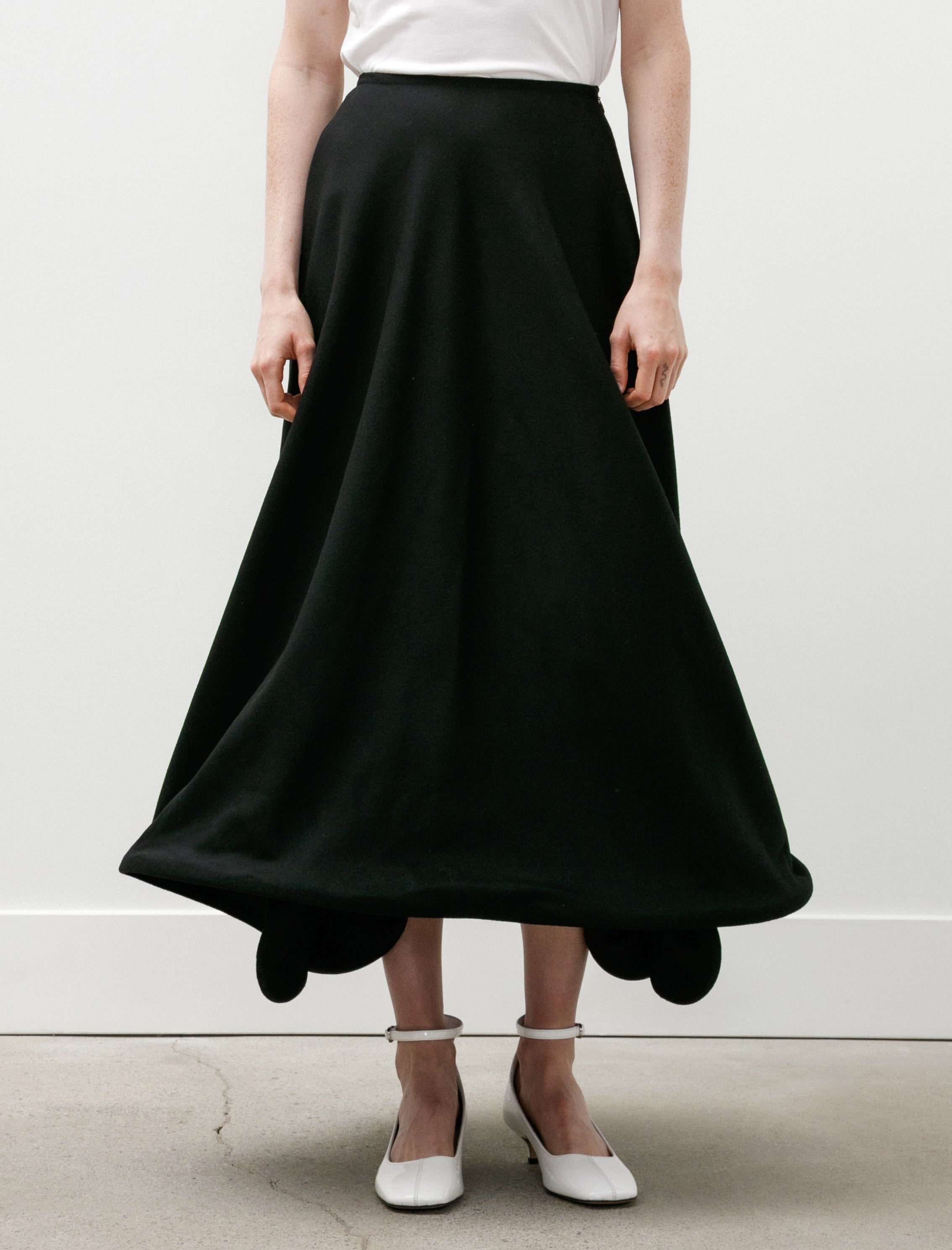Britt Liberg Barbara Skirt Wool Black