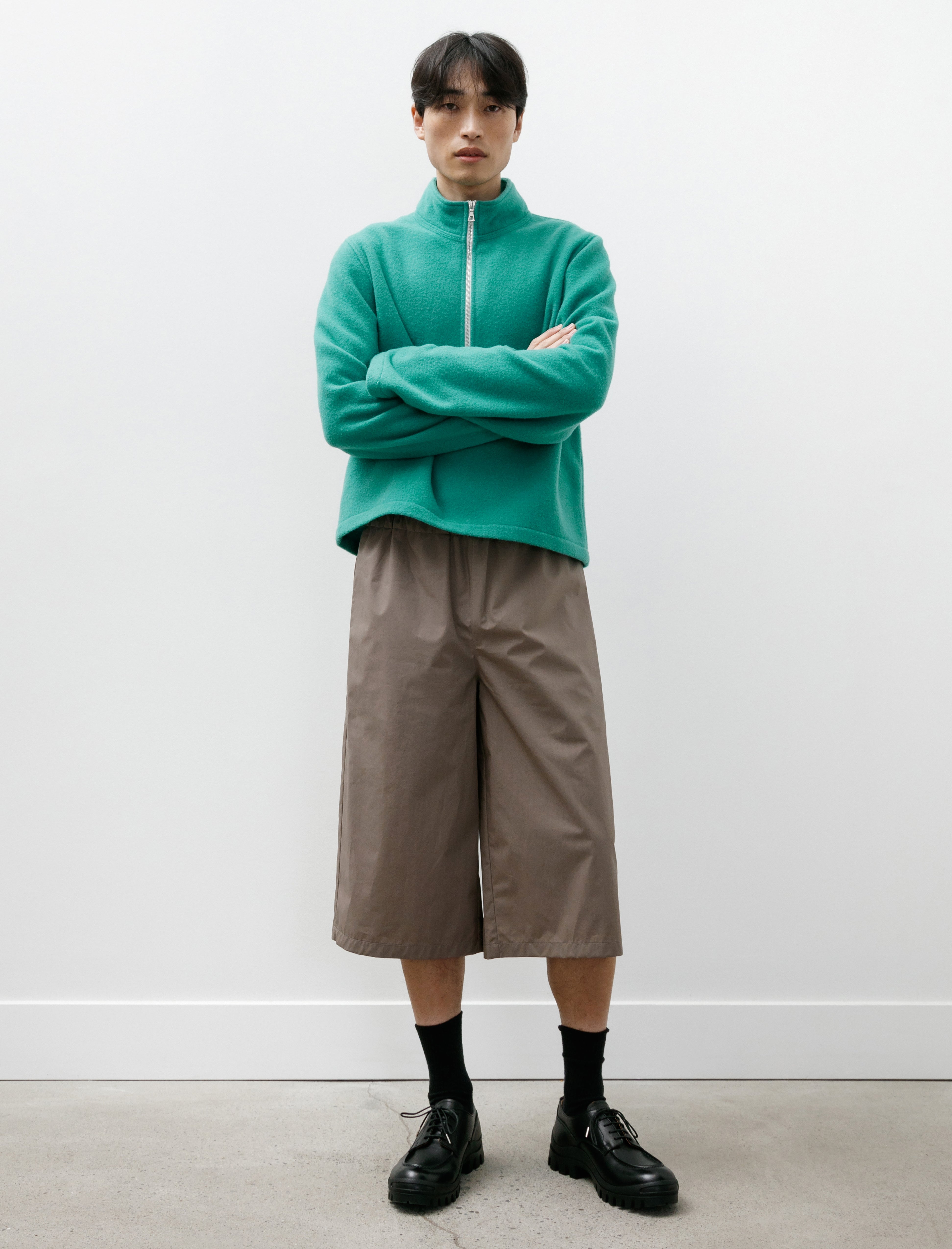 Rier Bermuda Shorts Argile Waxed