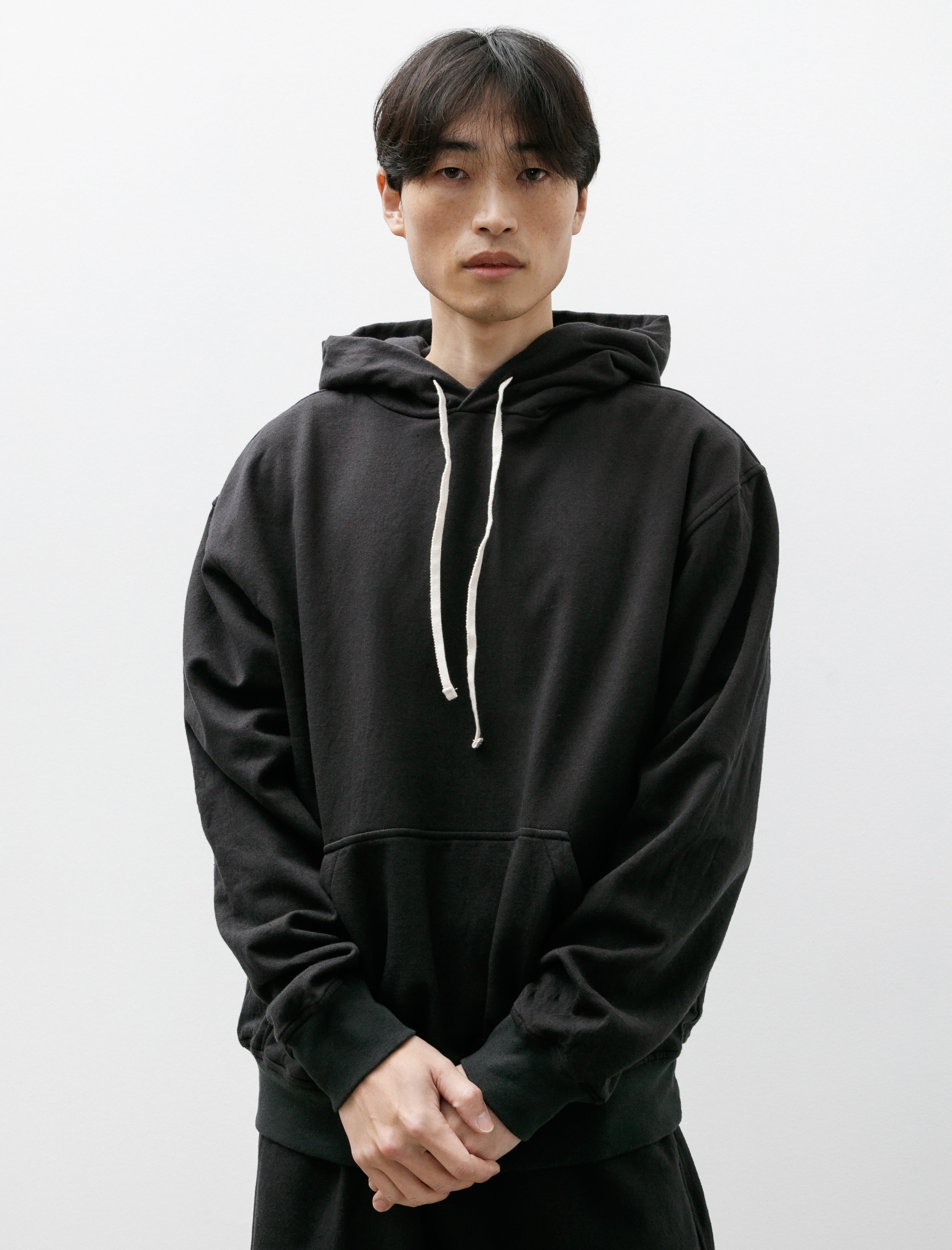 Dana Lee Brown Hoody Felted Fleece Wooly Black