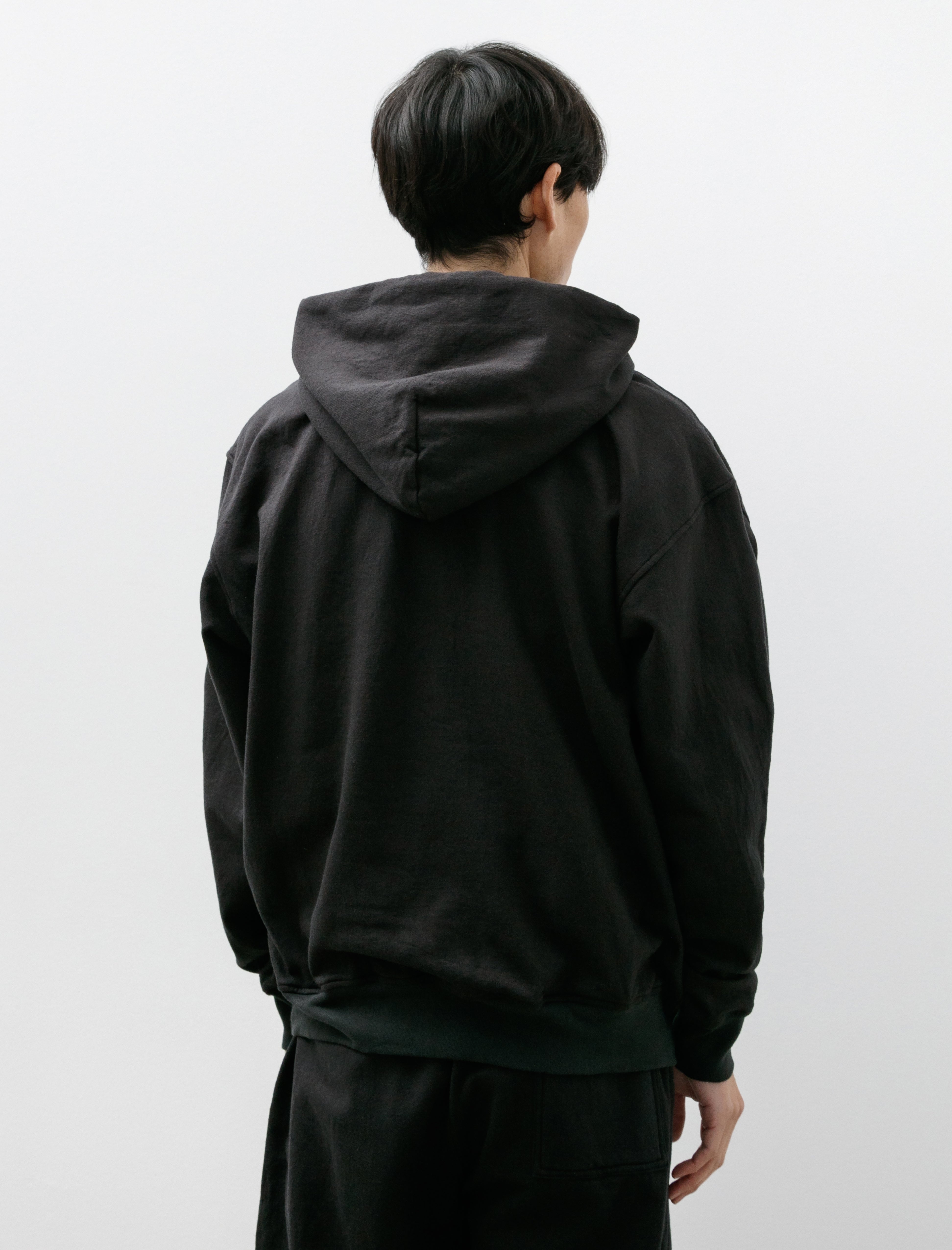 Dana Lee Brown Hoody Felted Fleece Wooly Black