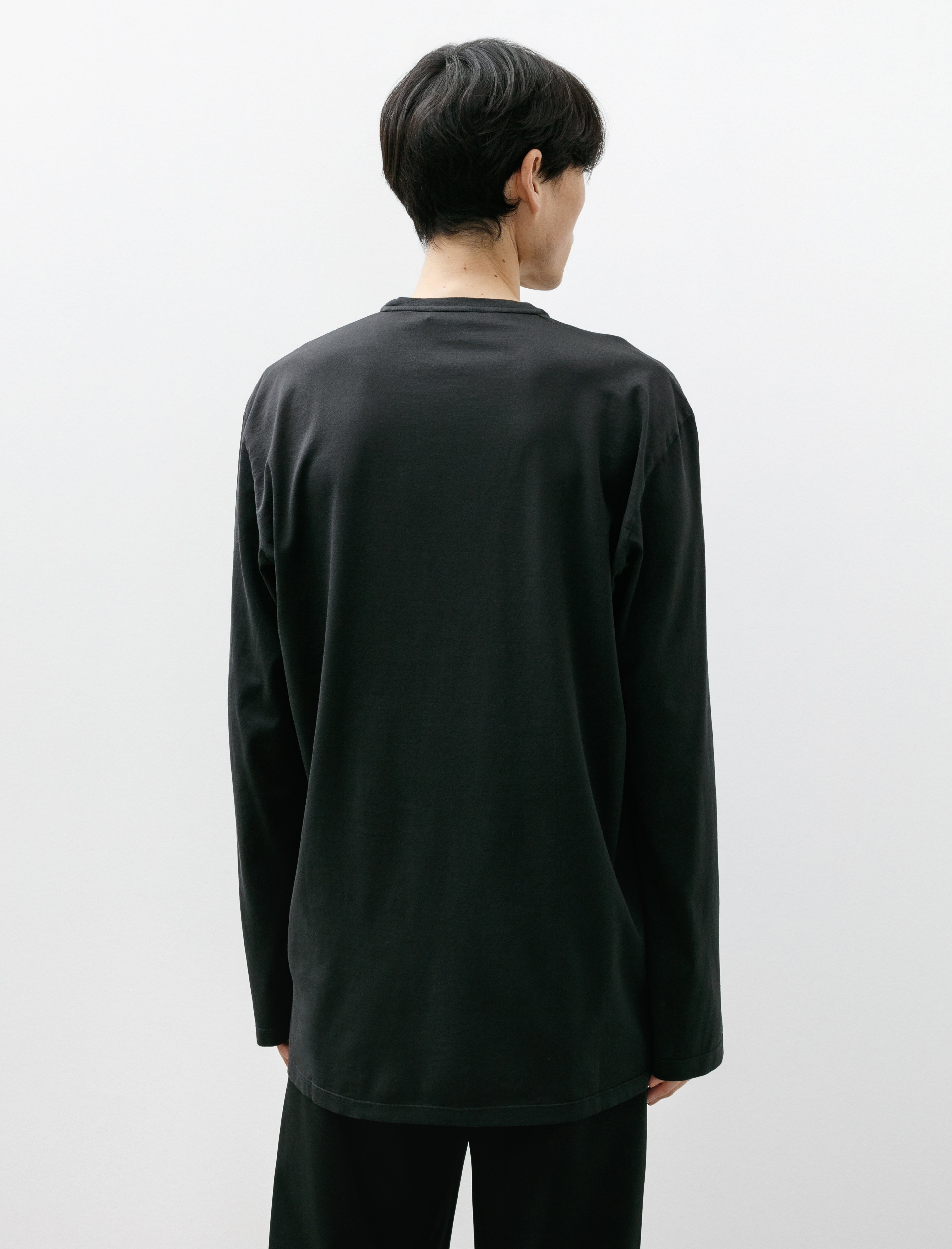 Rier T-Shirt Roundneck Black Jersey