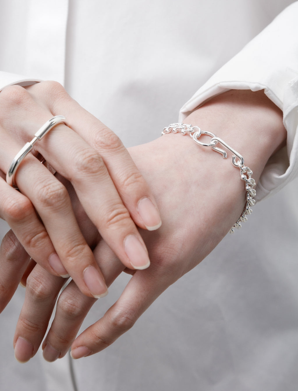 All Blues DNA bracelet オールブルース ブレスレット All Blues DNA Bracelet Polished Silver – Neighbour