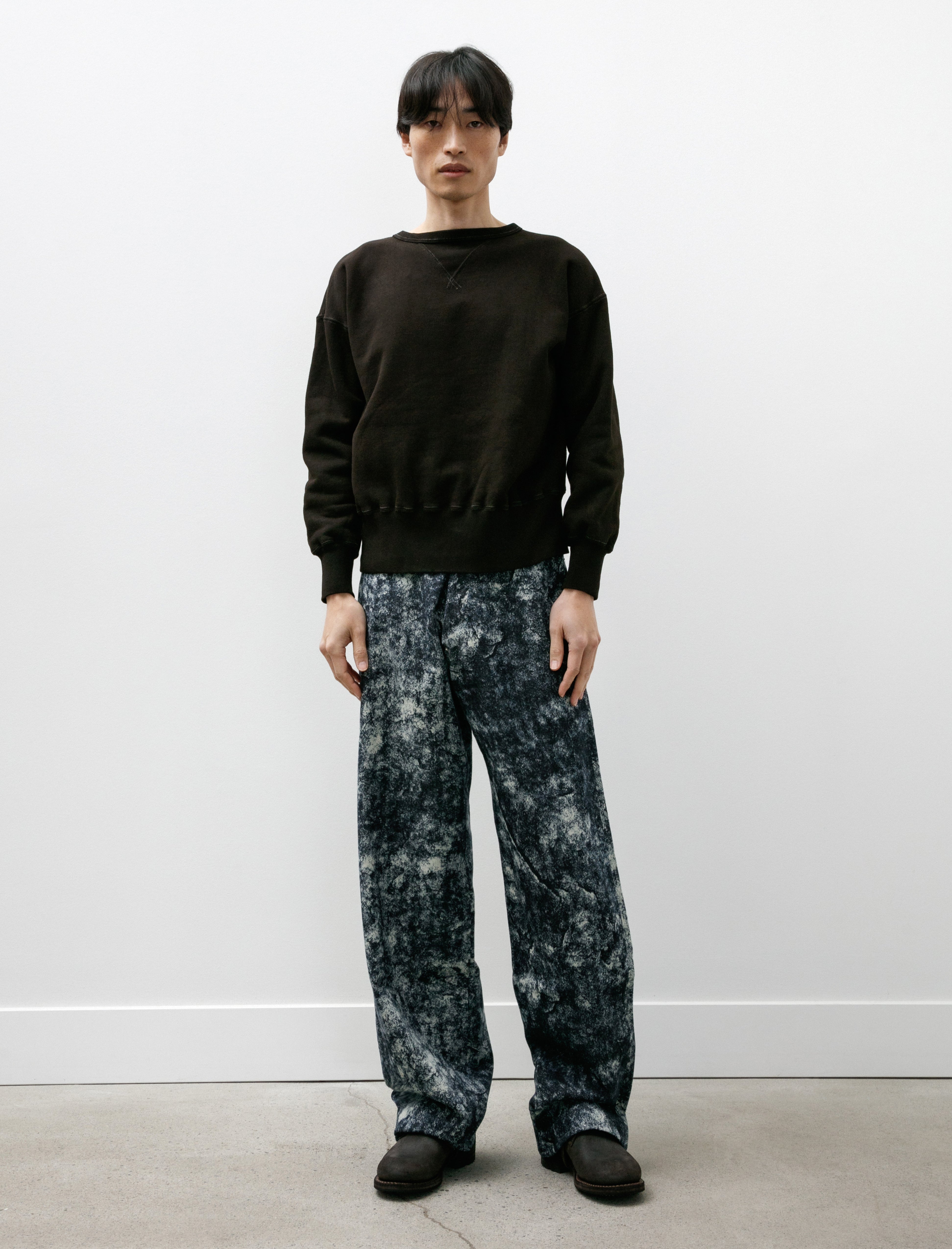 Taiga Takahashi Lot 704 Denim Trousers C. 1920's Discharged Indigo