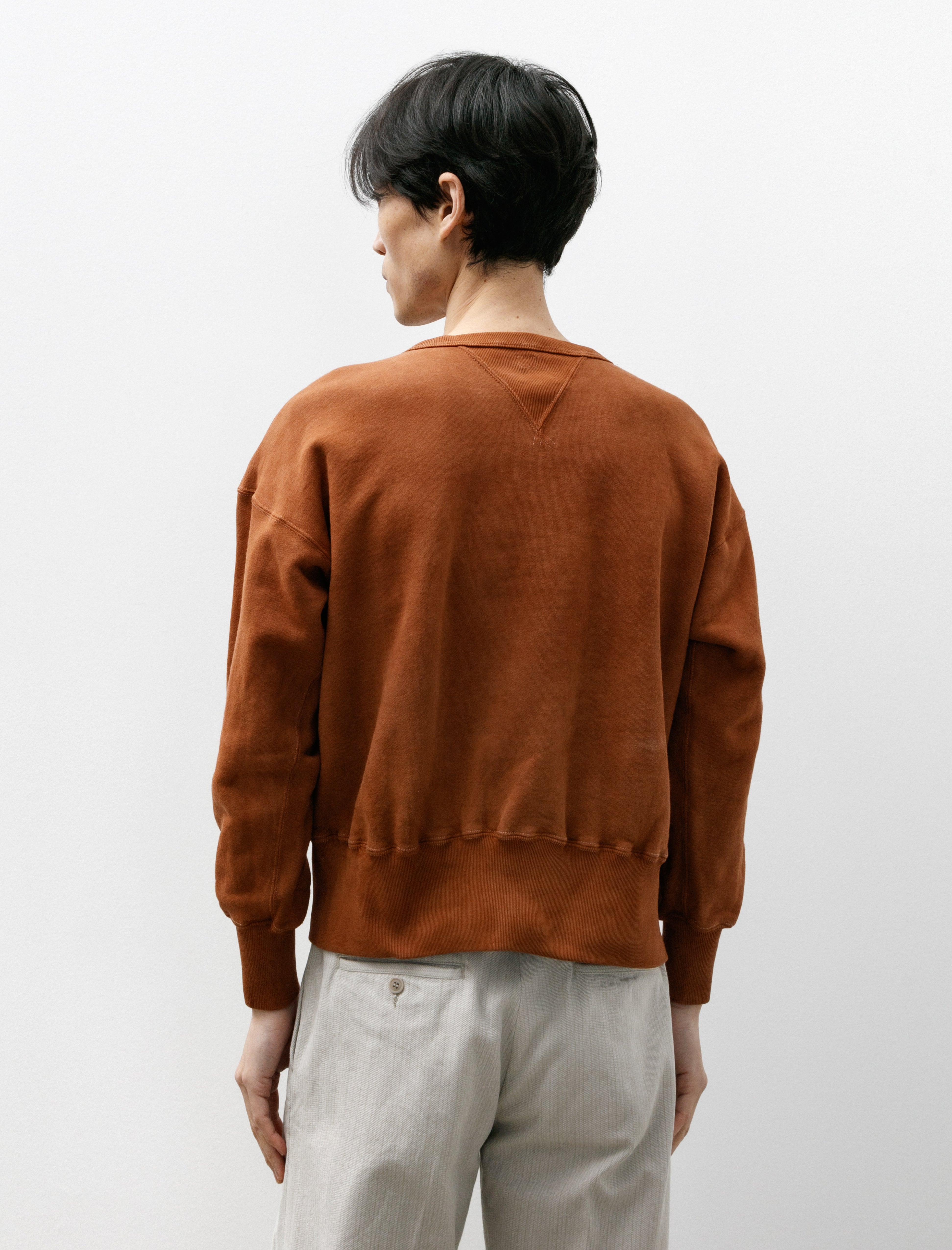 Taiga Takahashi Lot 603 Sweatshirt Techi Tree Dyed Brown