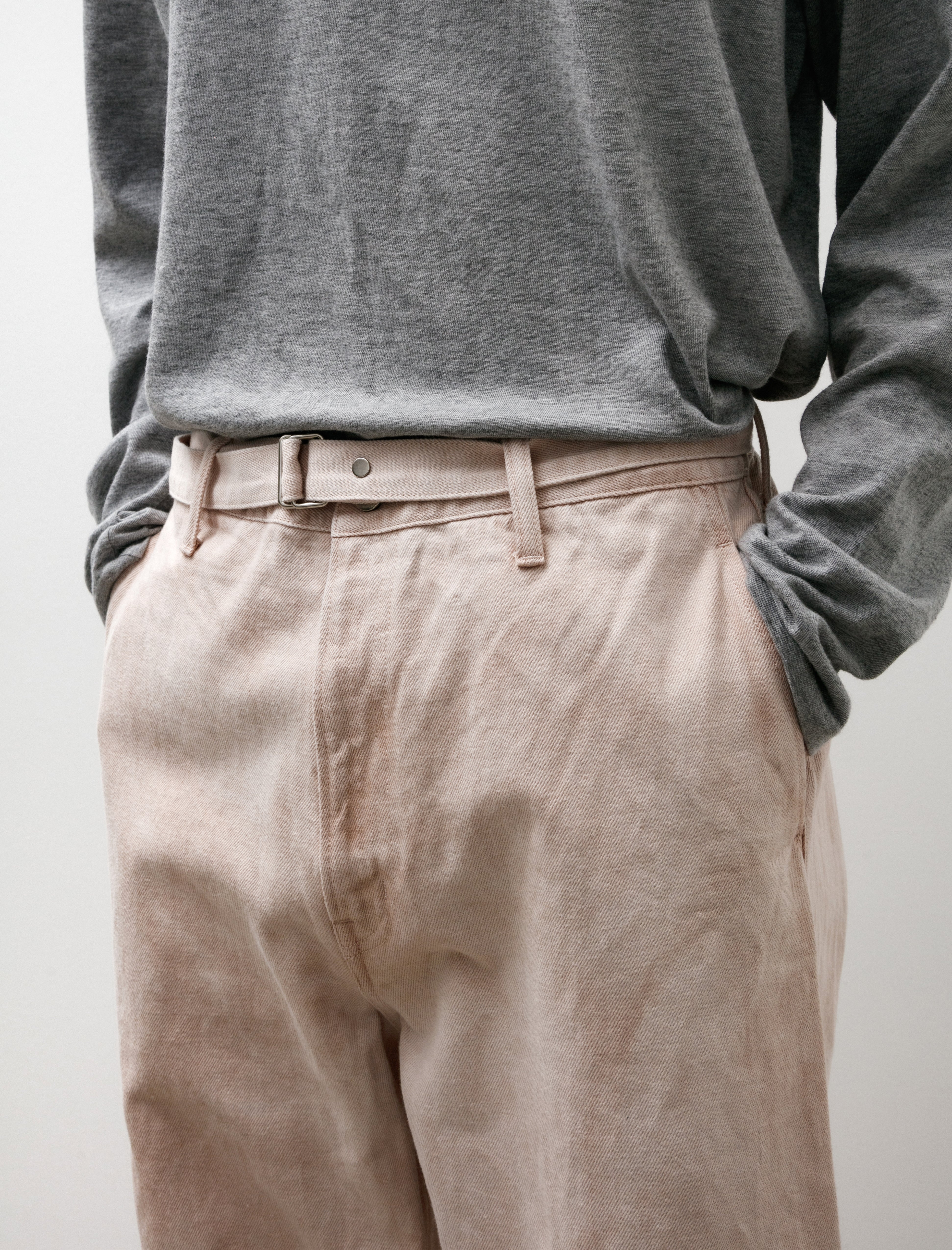 Yoko Sakamoto Belted Trousers Chestnut