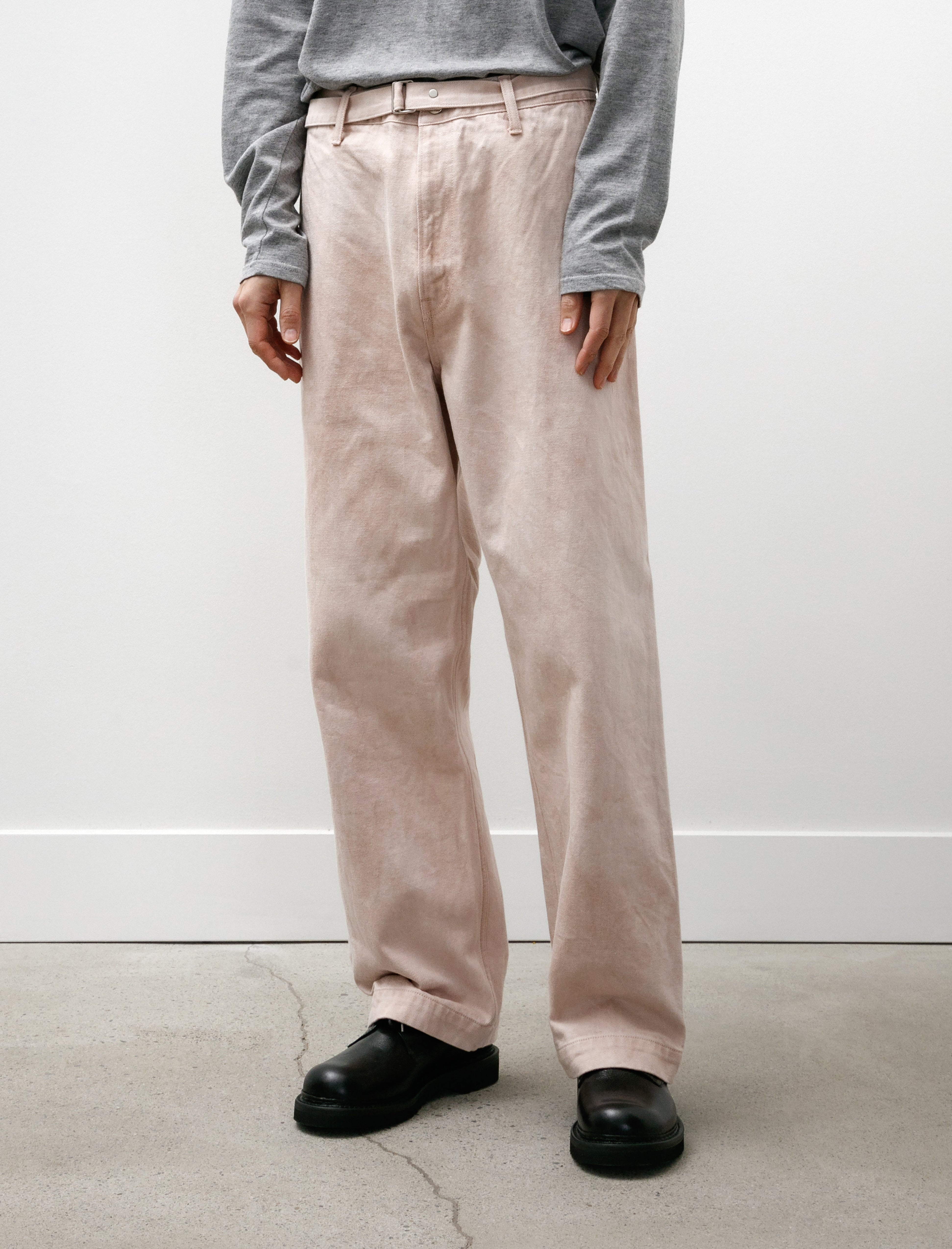 Yoko Sakamoto Belted Trousers Chestnut