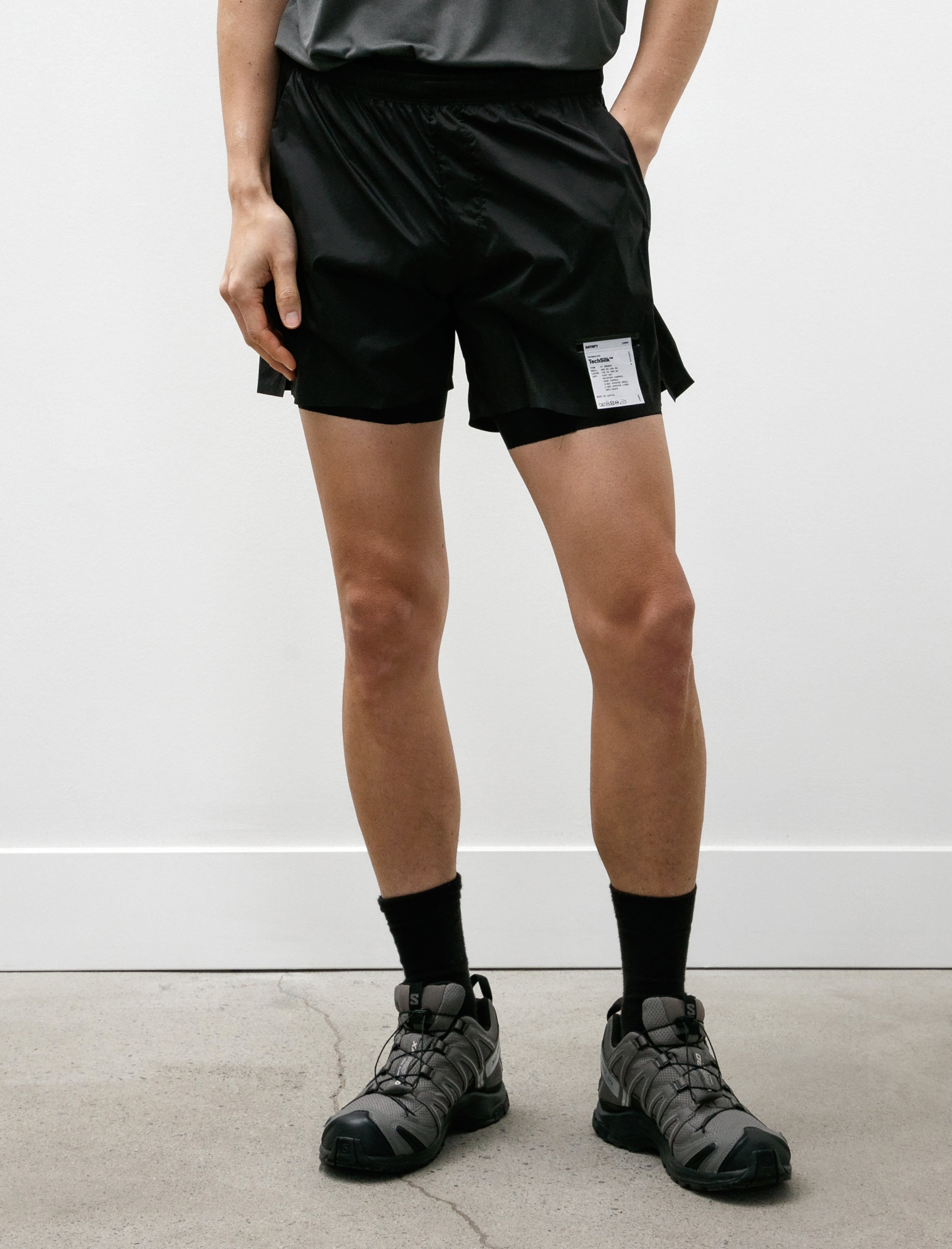 Satisfy TechSilk 5" Shorts Black