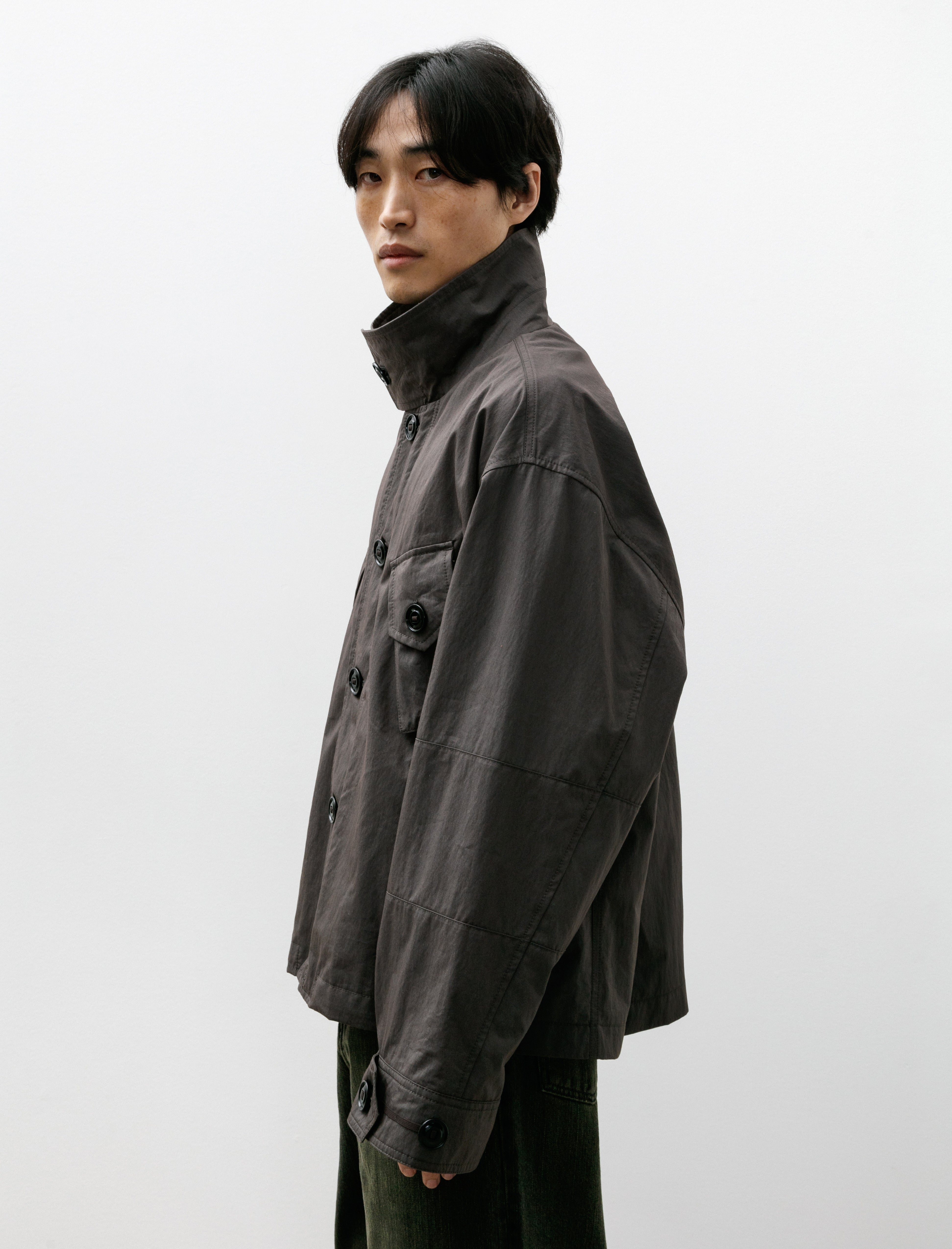 Our Legacy Service Jacket Old Steel Excursion Nylon