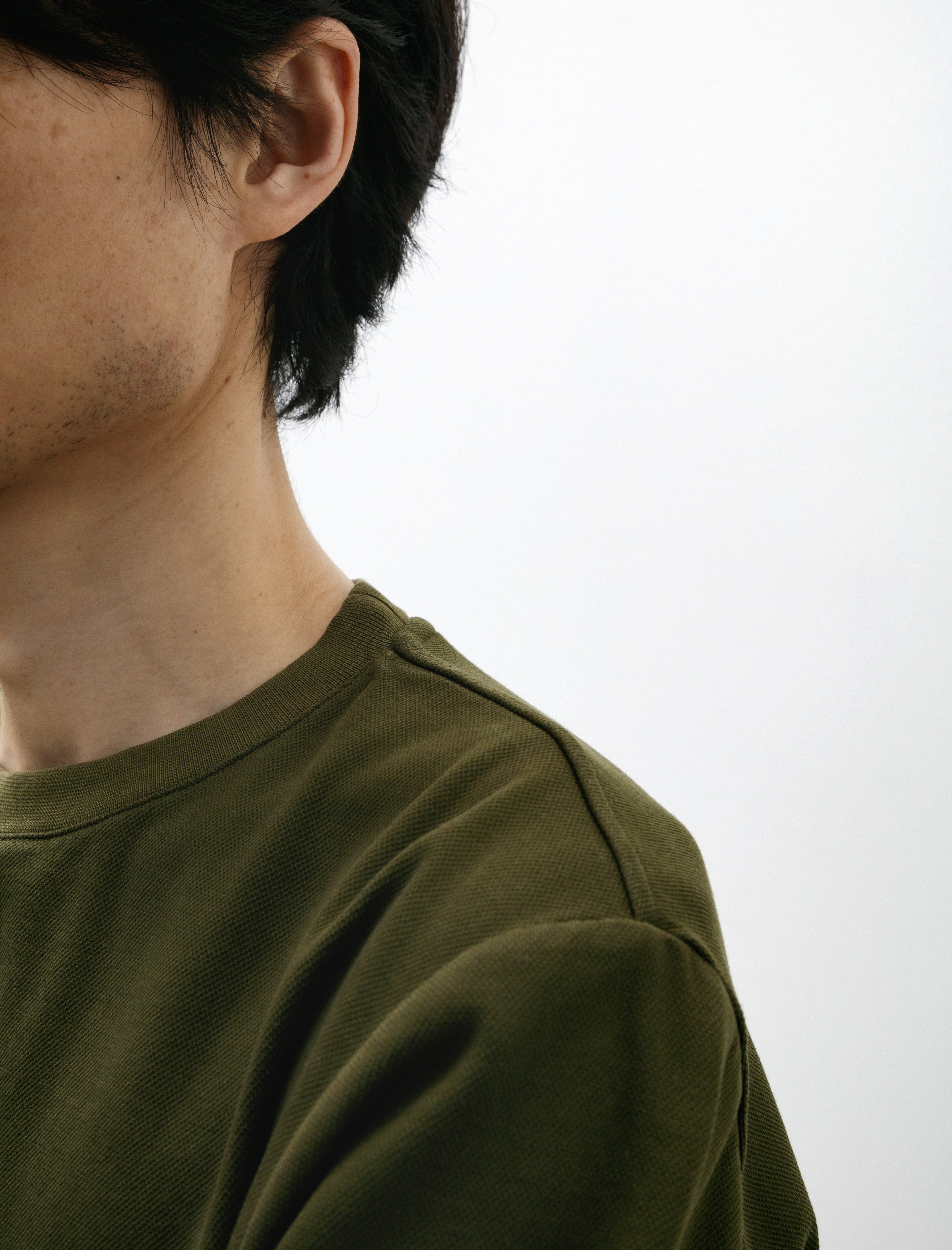 Casey Casey Felix T-Shirt Pique Olive