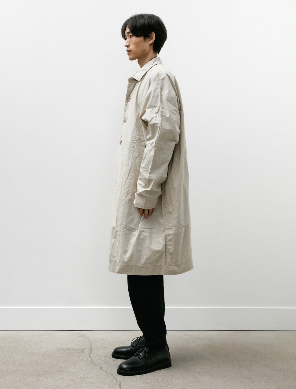 CASEY CASEY ホワイトスプリングコート Casey Casey 2PCS Coat Teccy Concrete – Neighbour
