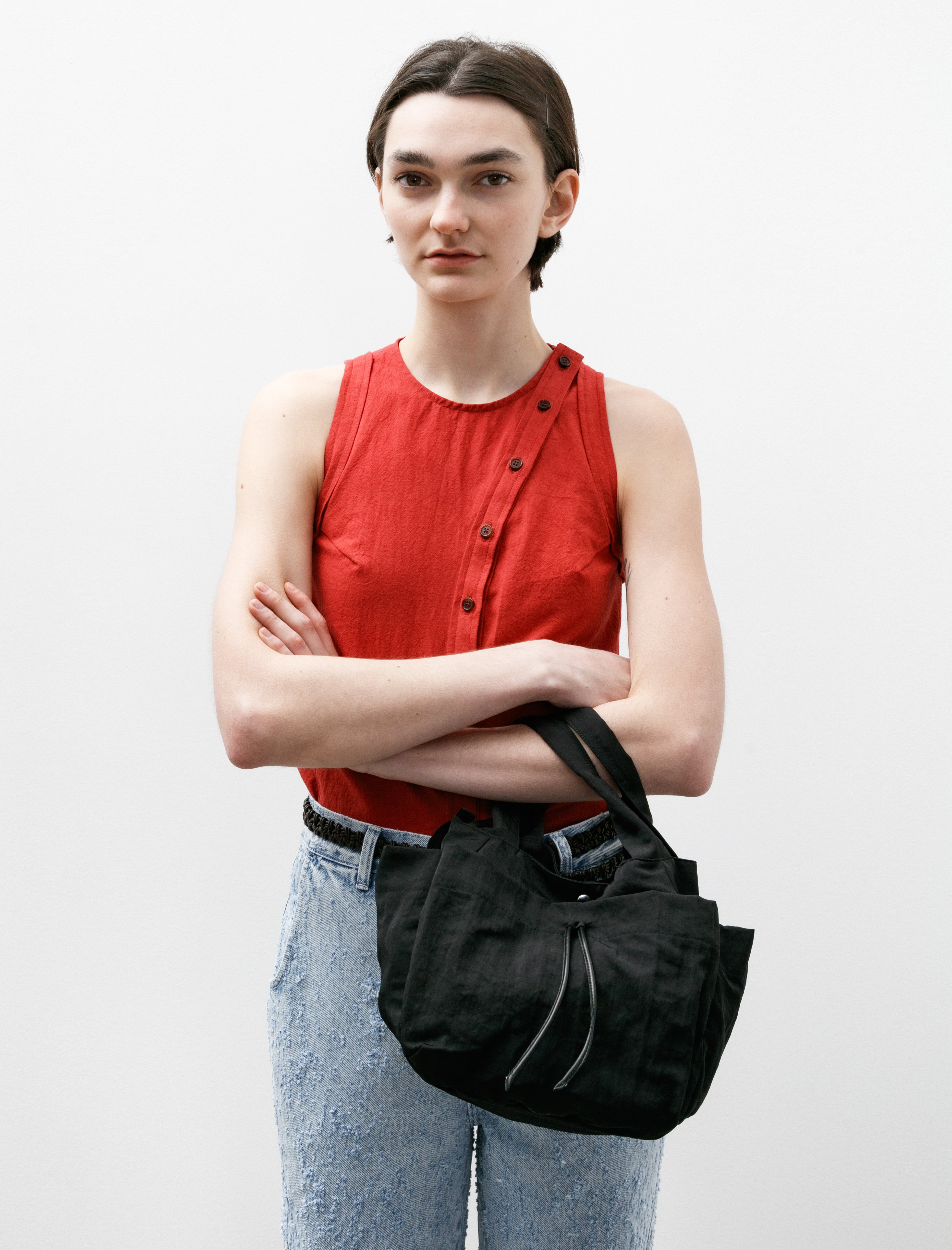 Wanze Utility Purse Nylon Black