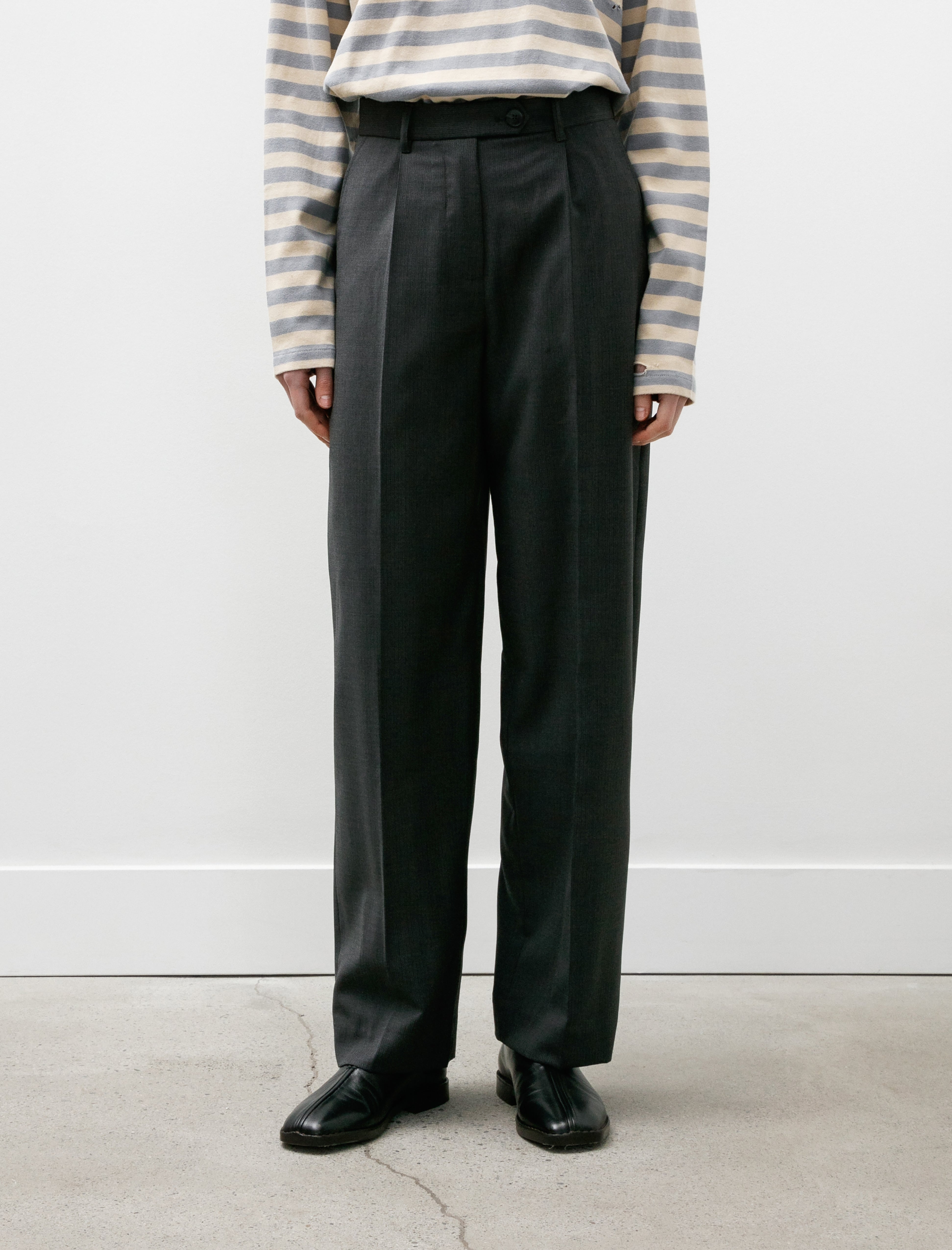 mfpen Primary Trousers Grey 50s Stripe