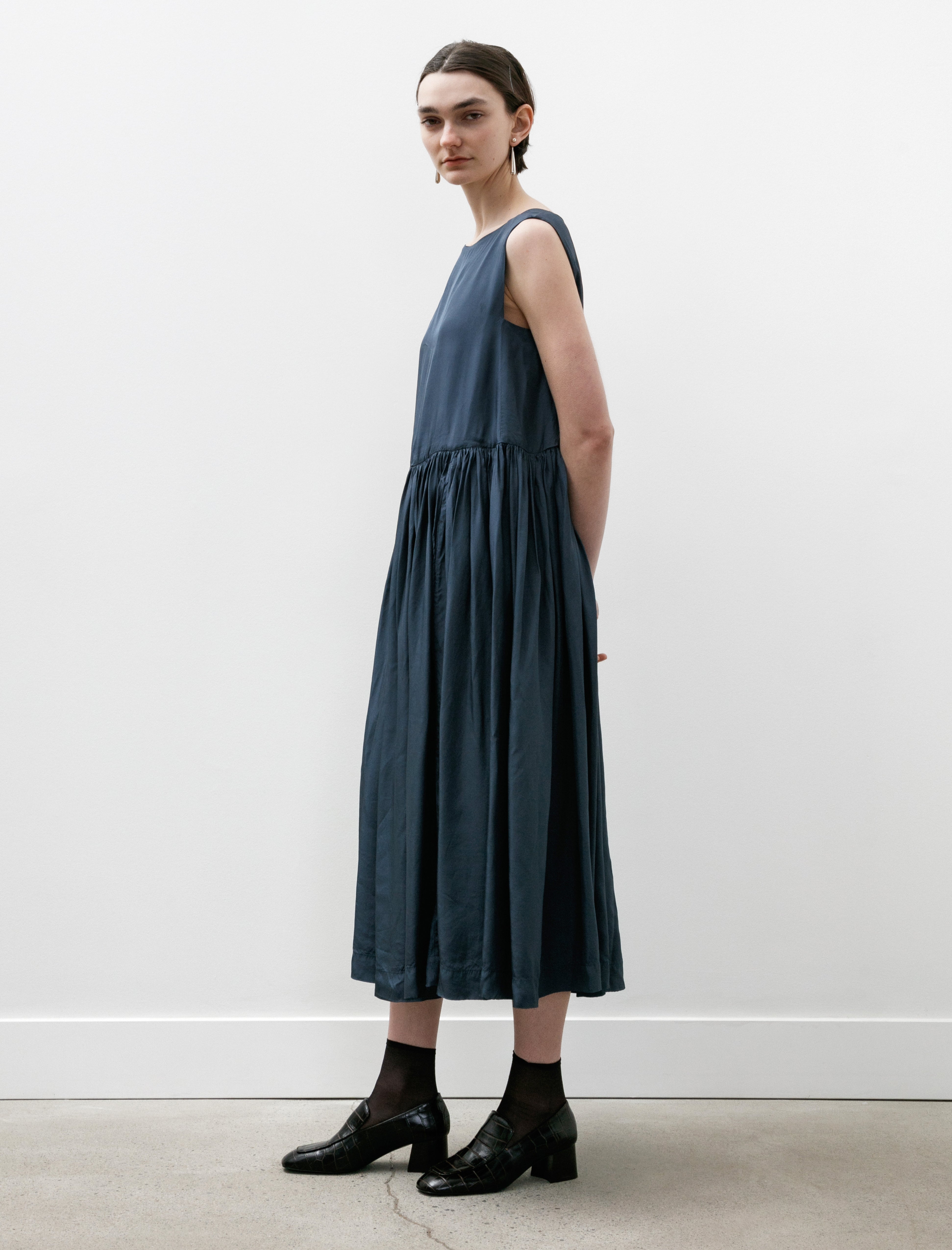 Casey Casey Pomme Dress Tulipy Indigo