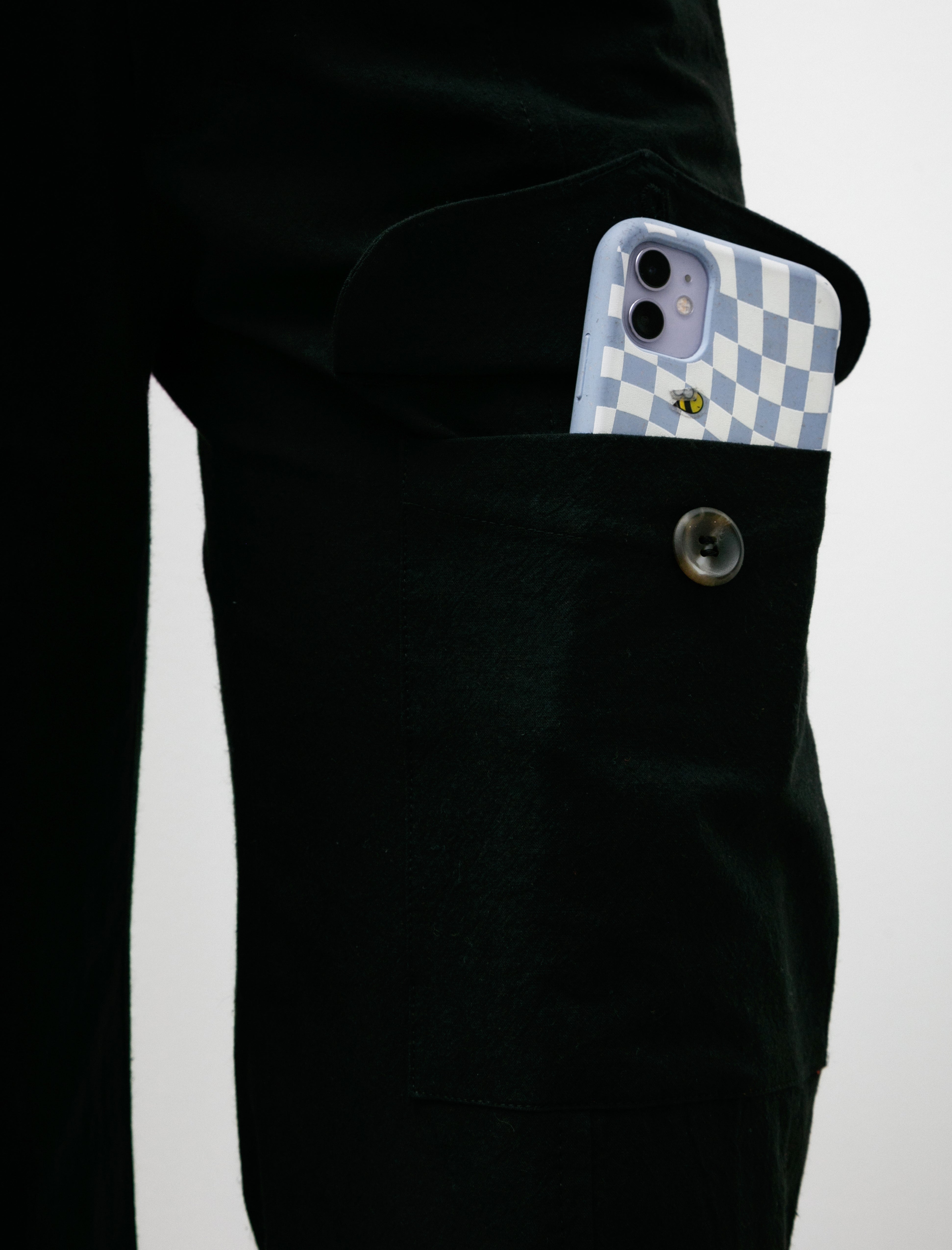 Wanze Utility Pant Cotton Hemp Black