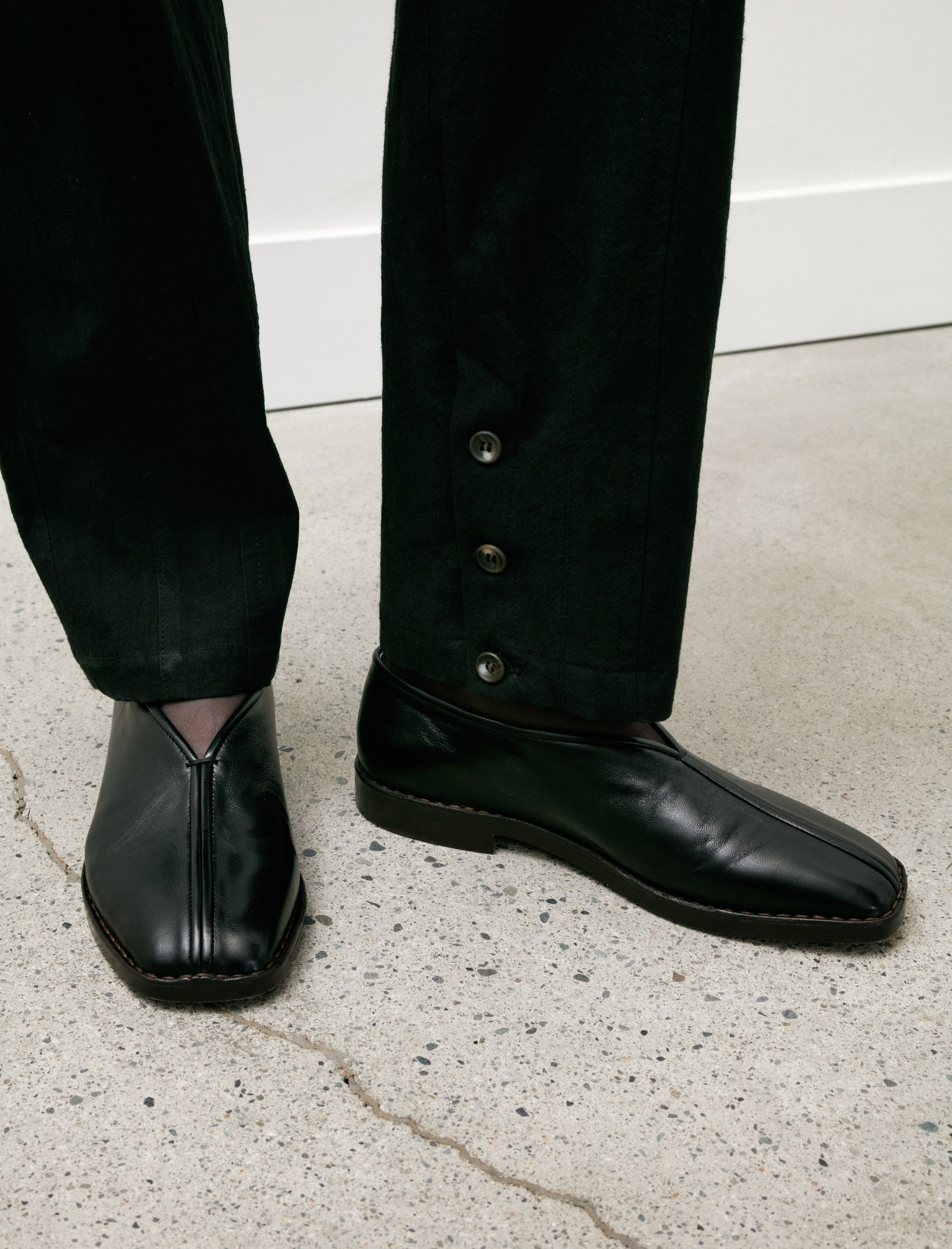 Wanze Utility Pant Cotton Hemp Black