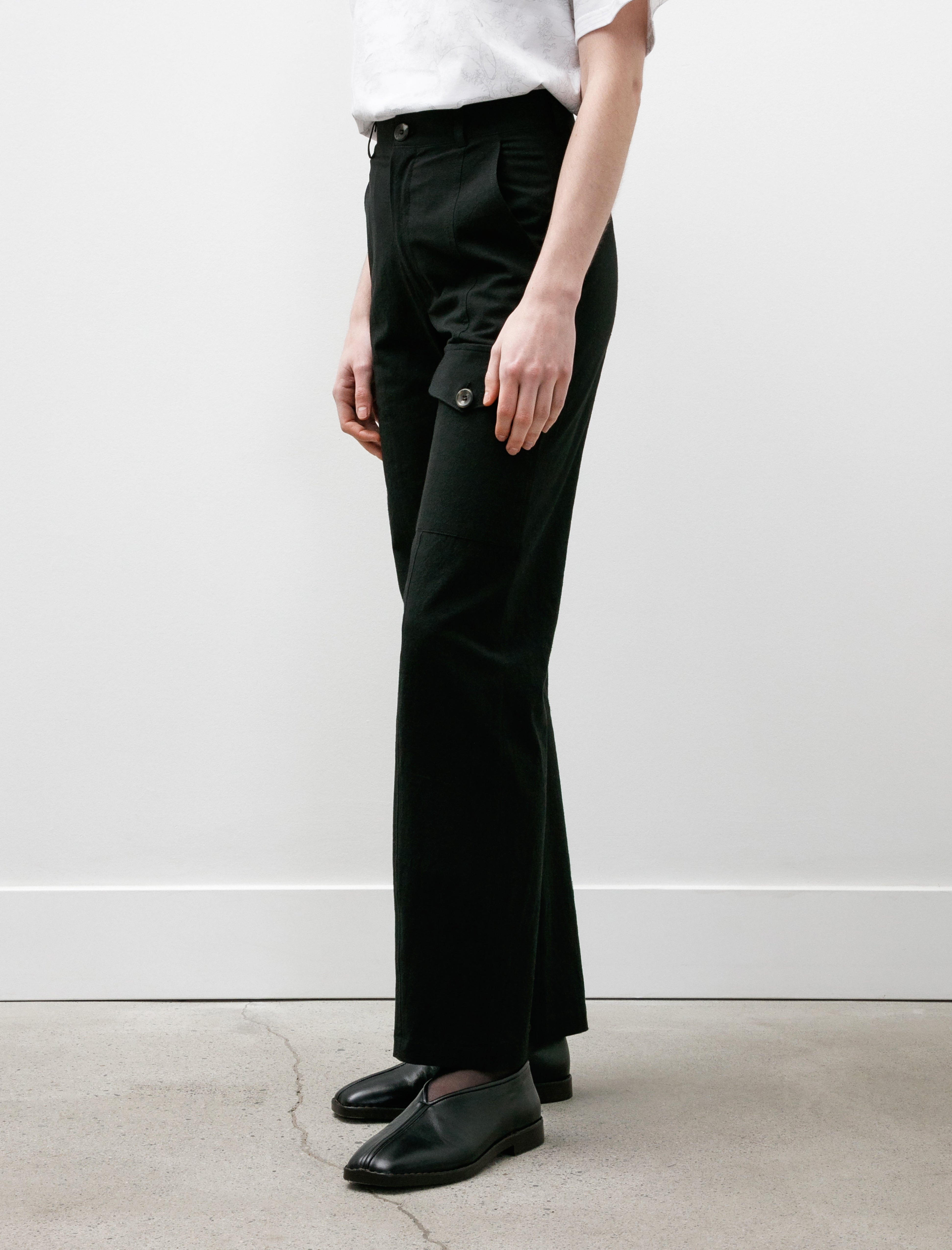 Wanze Utility Pant Cotton Hemp Black