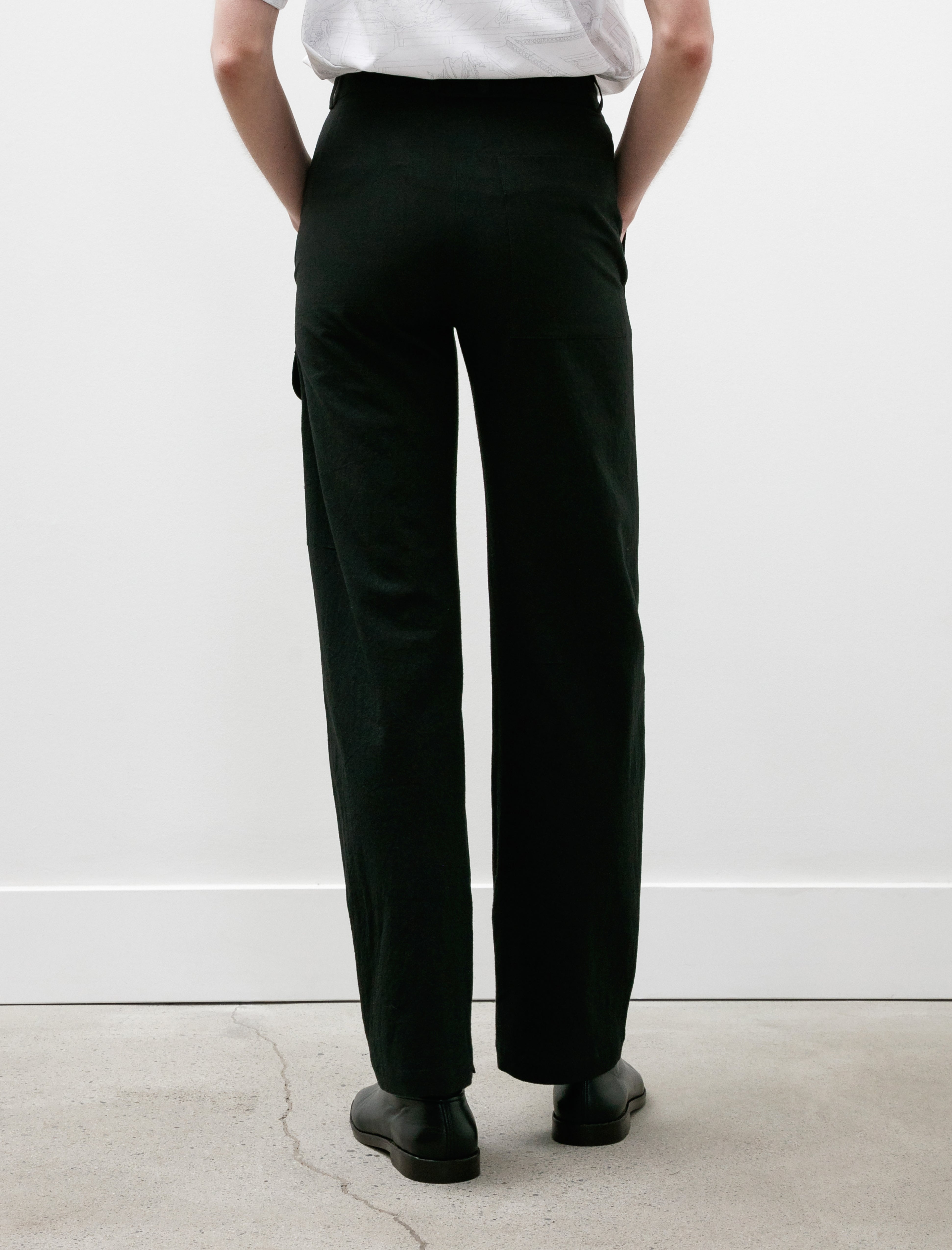 Wanze Utility Pant Cotton Hemp Black