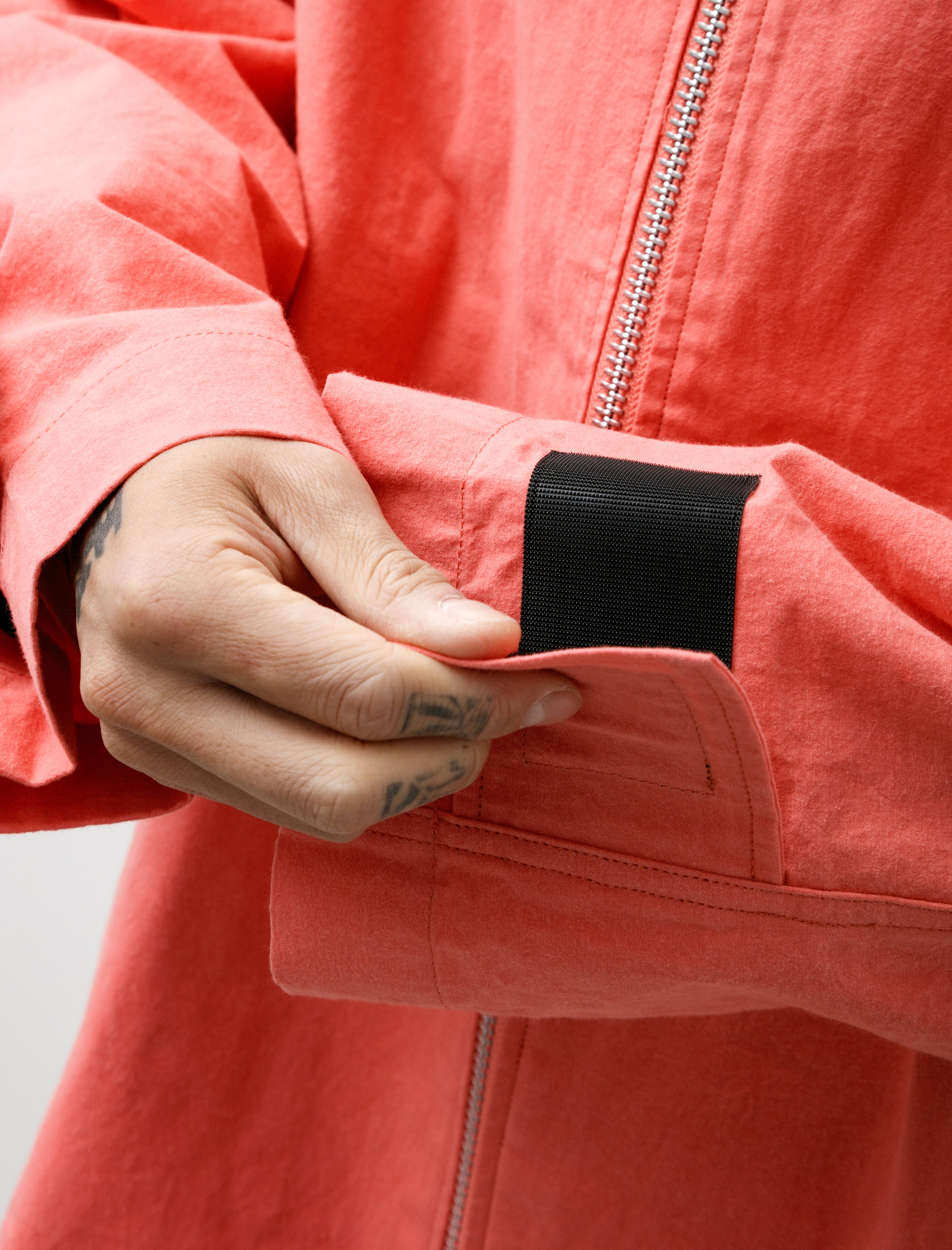 MAN-TLE R18 Shirt-7 Block Jacket Sunset Wax