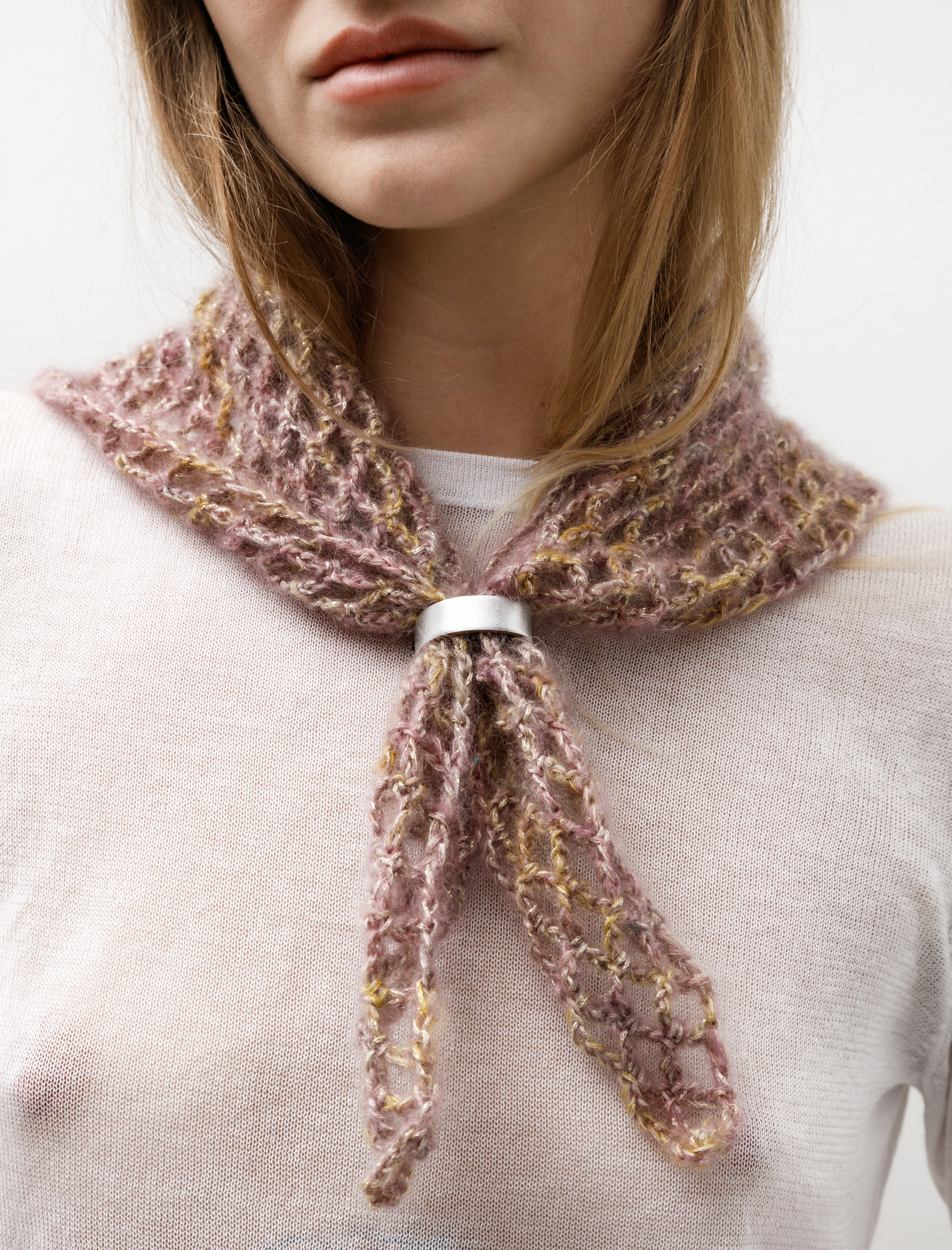 Hiro Yamamoto Crochet Triangle SS25