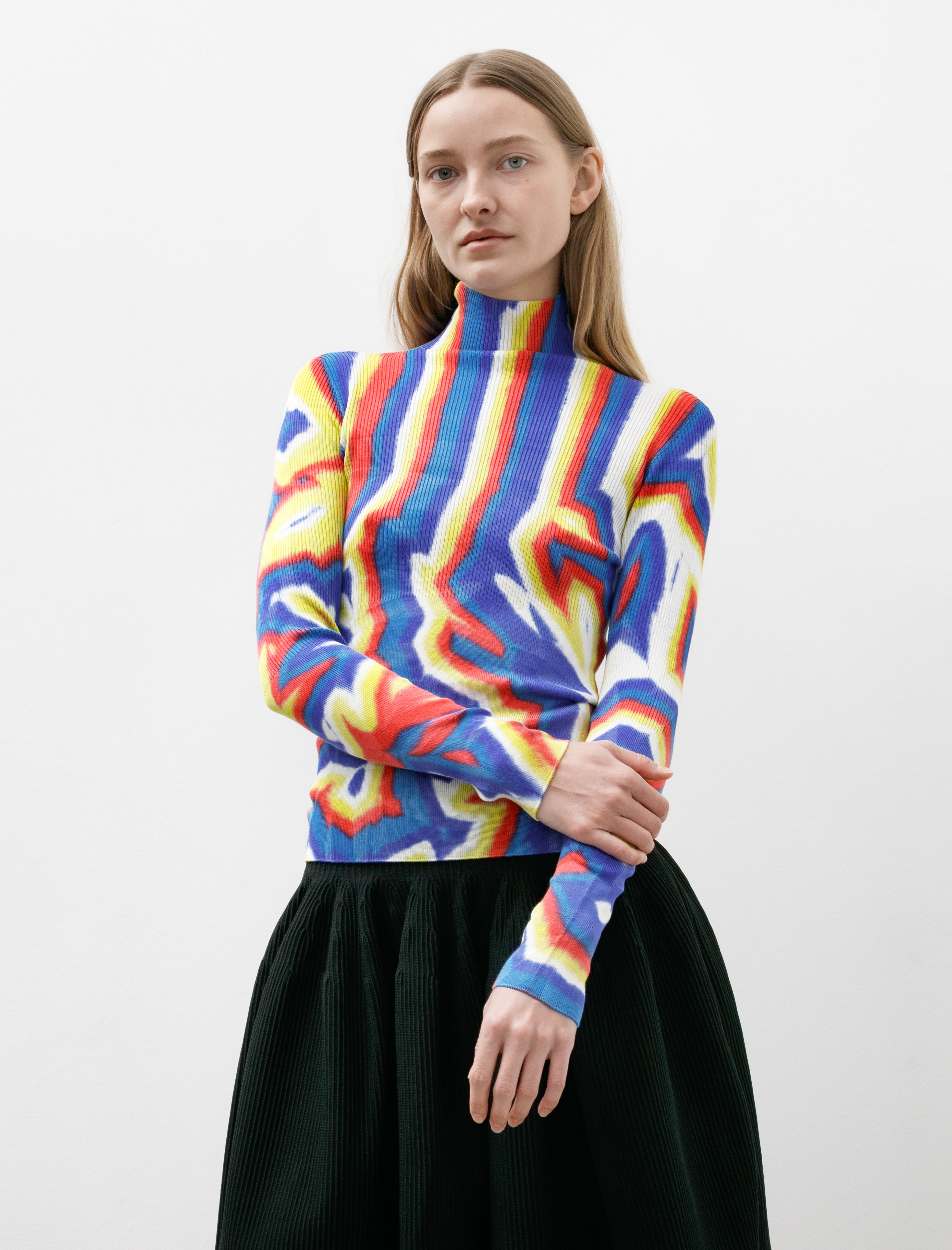 CFCL Silk Chusen Dye LS Top Multi