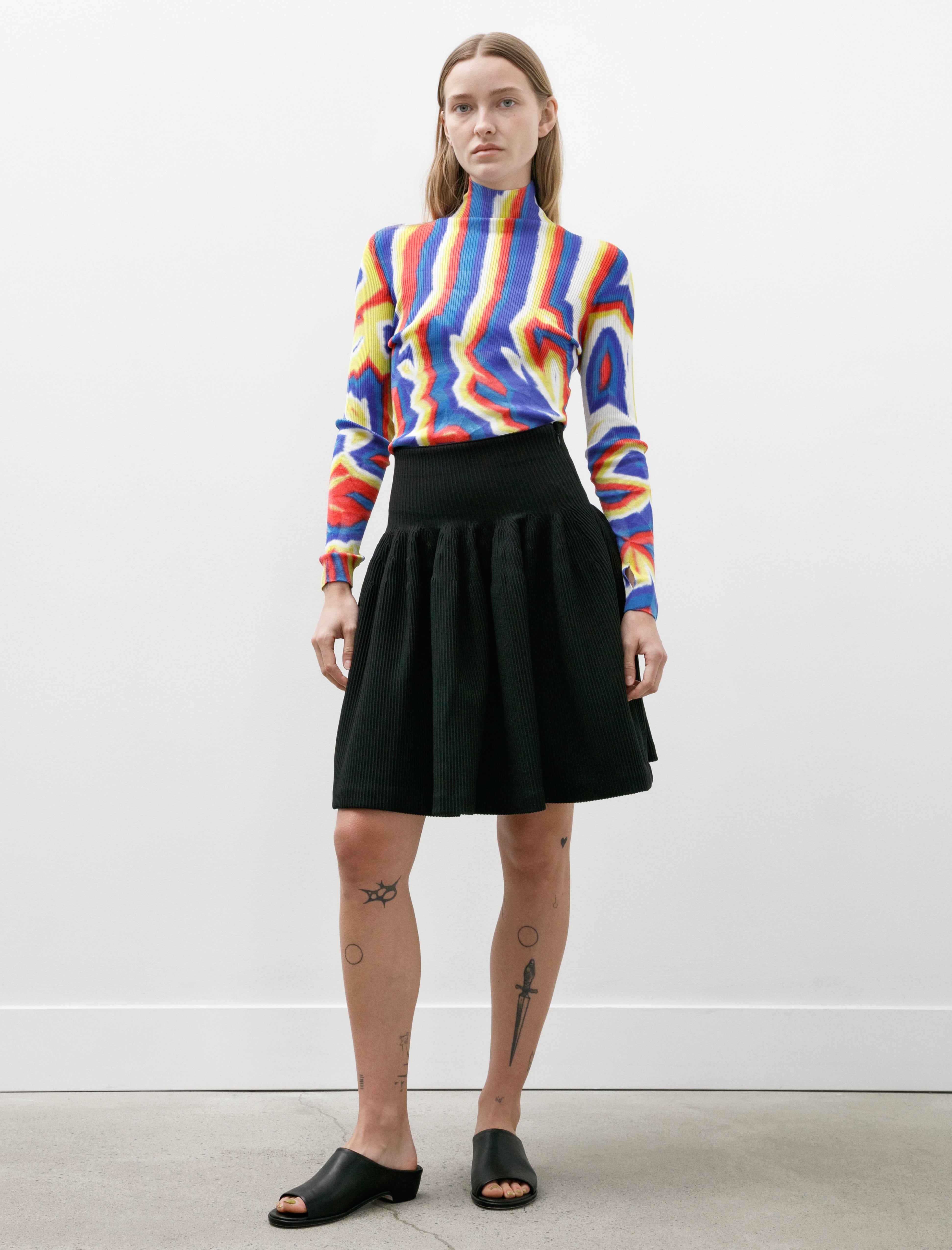 CFCL Hypha Mini Skirt Black