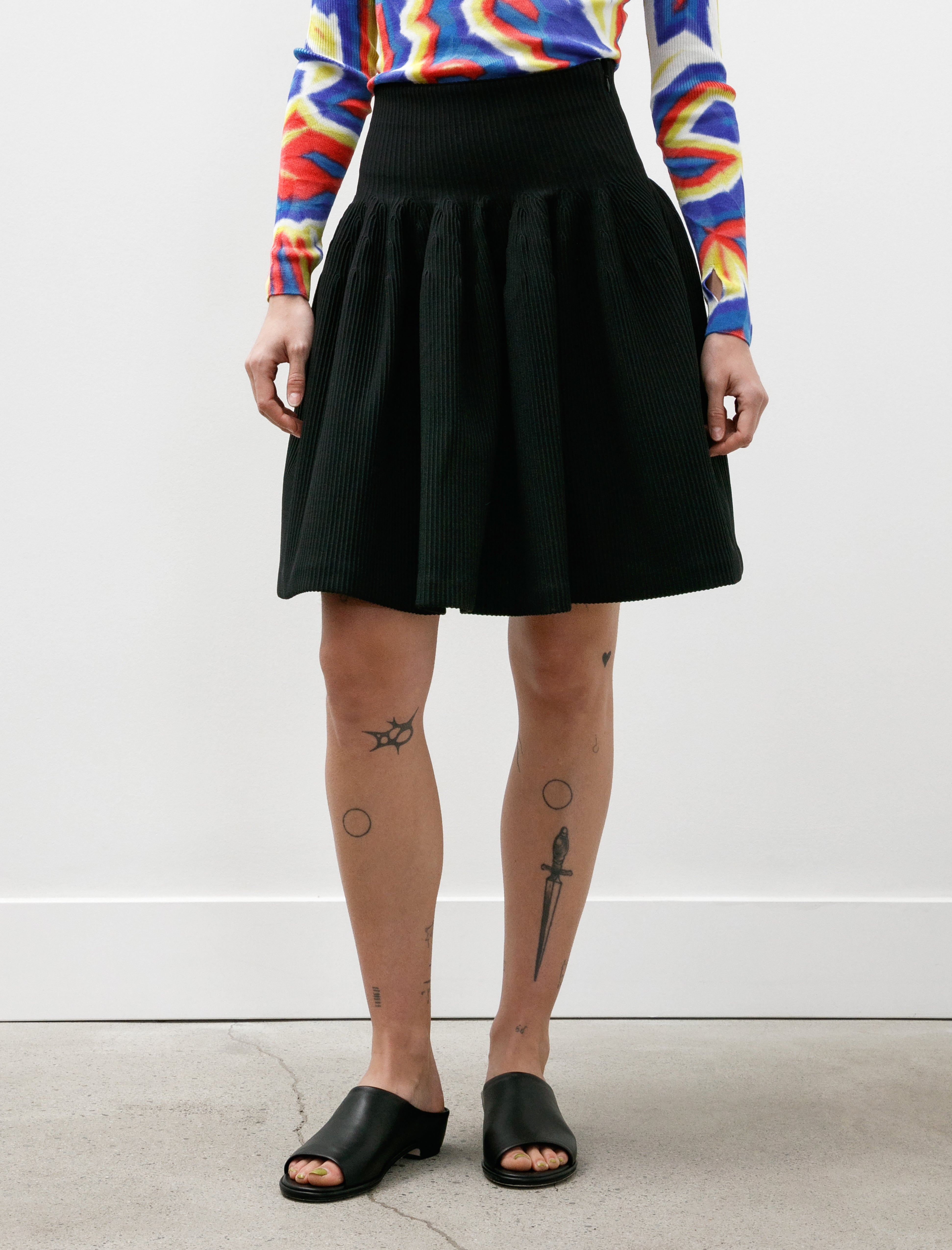 CFCL Hypha Mini Skirt Black