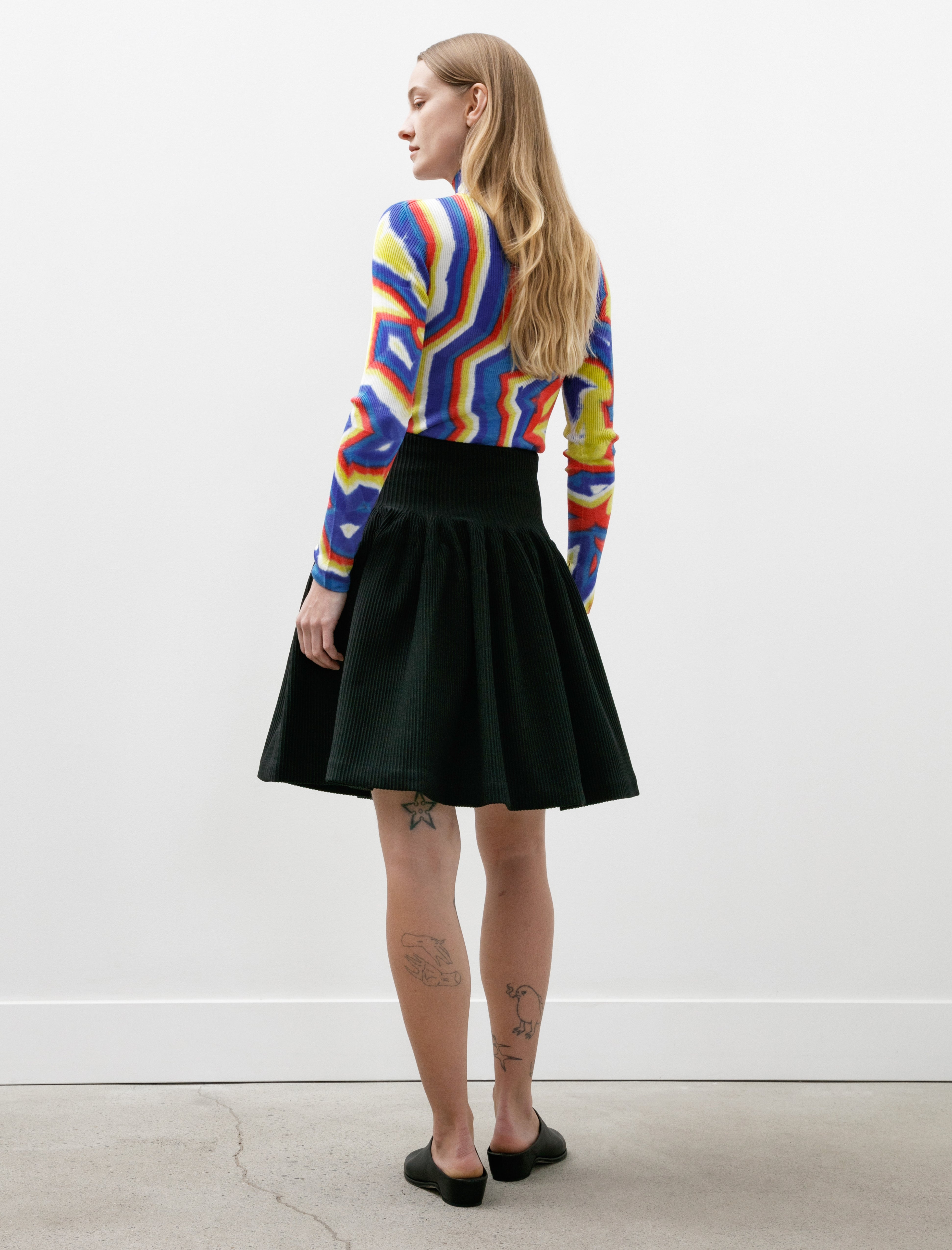 CFCL Hypha Mini Skirt Black