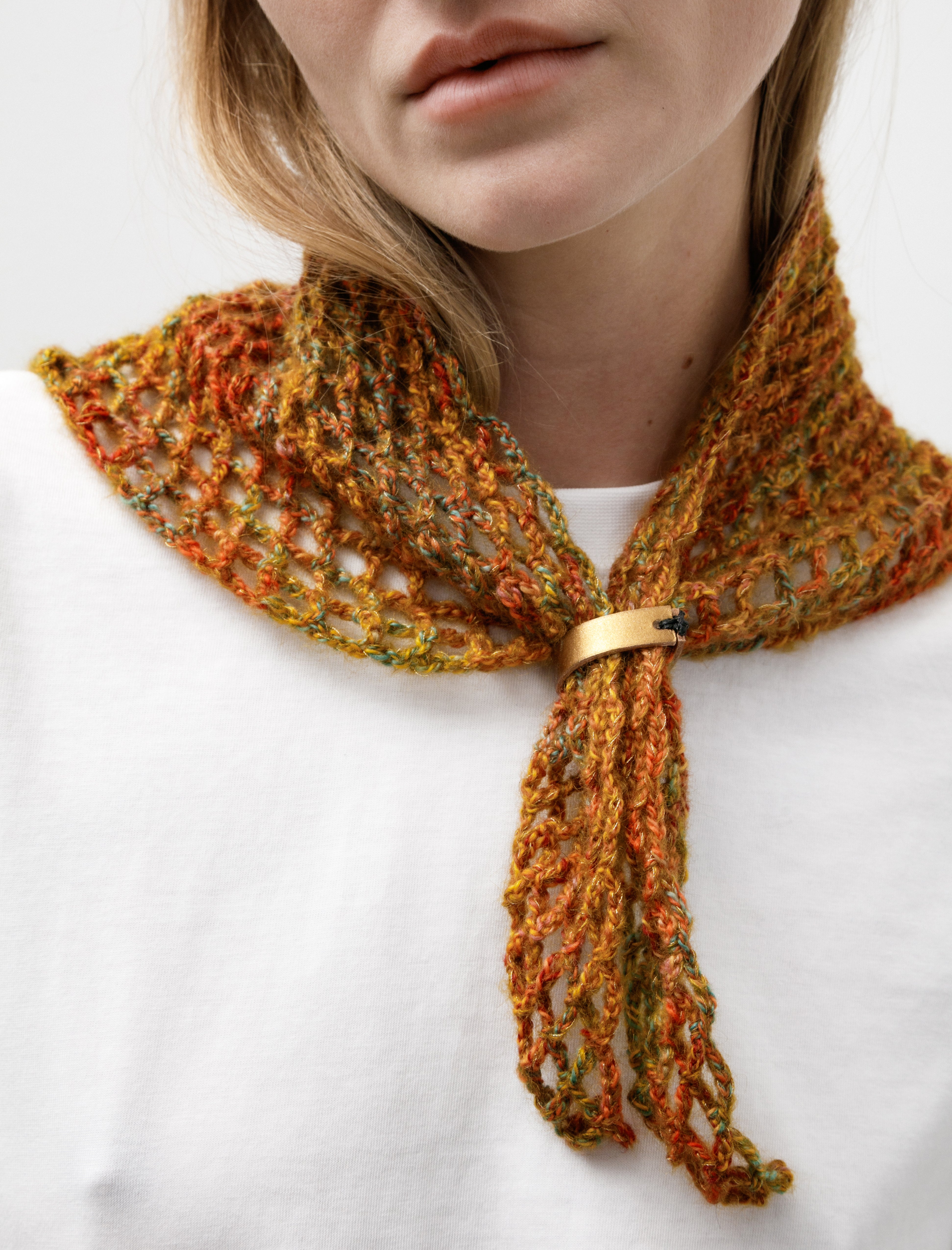 Hiro Yamamoto Crochet Triangle SS25