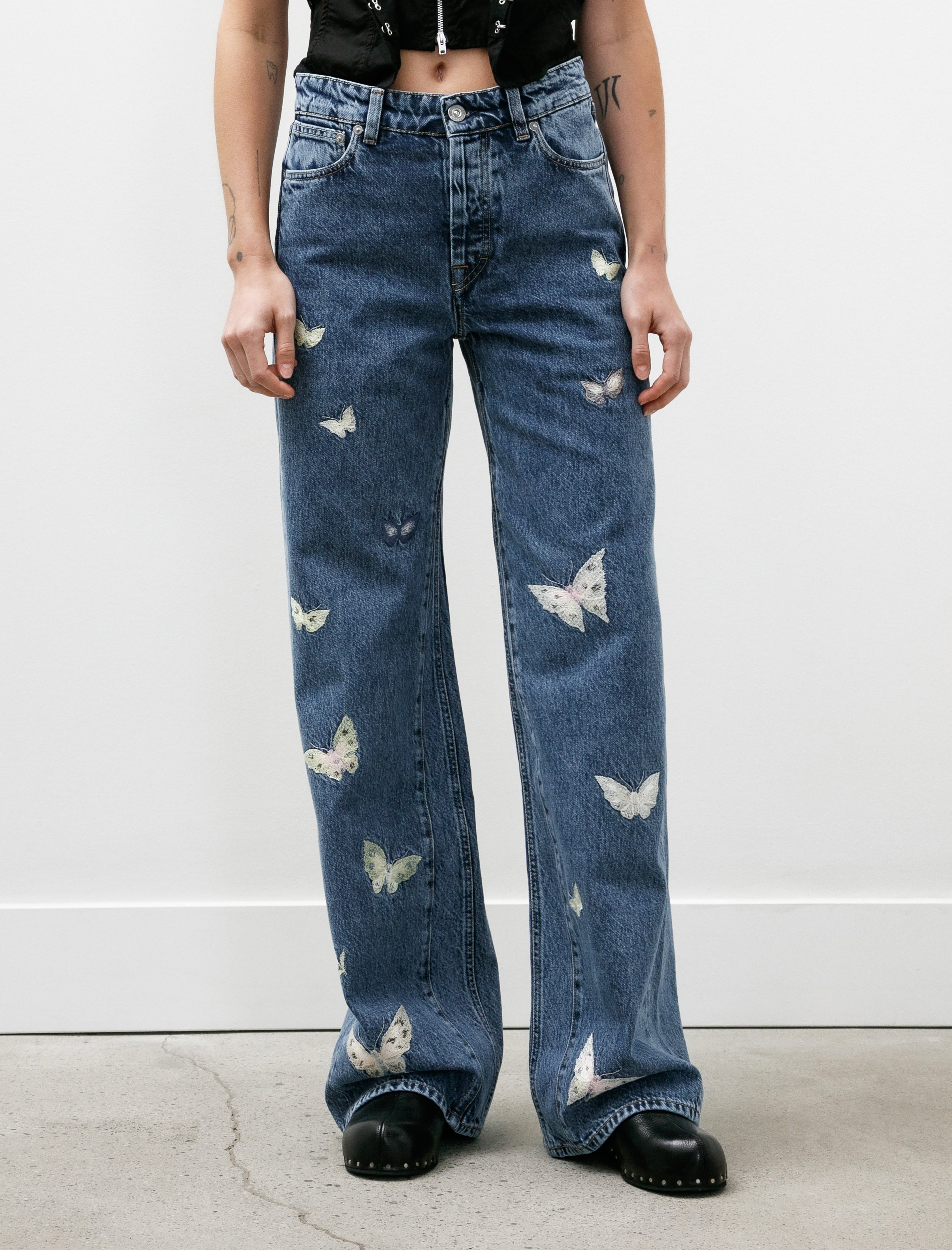 Our Legacy Treble Cut Indigo Butterfly