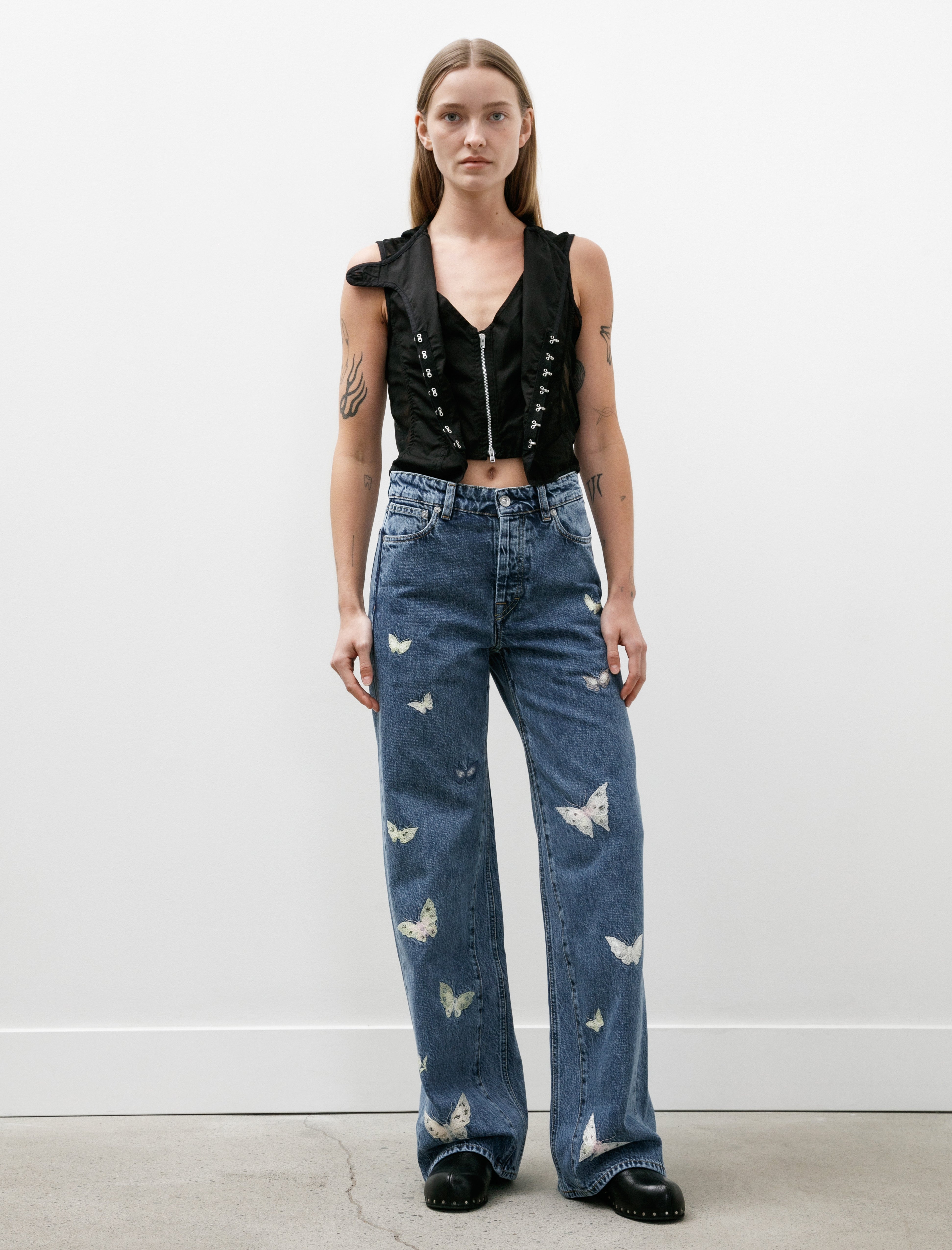 Our Legacy Treble Cut Indigo Butterfly