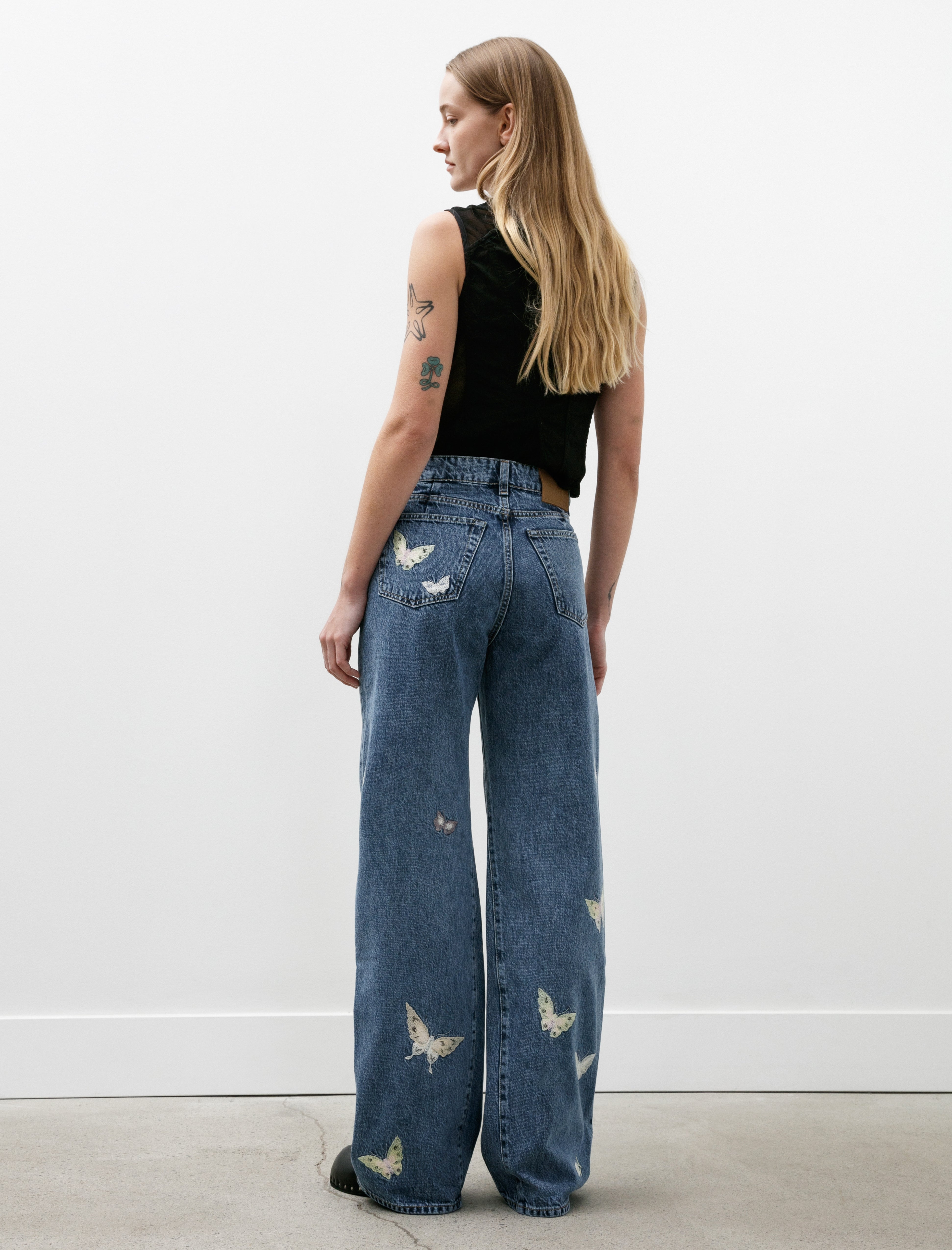 Our Legacy Treble Cut Indigo Butterfly