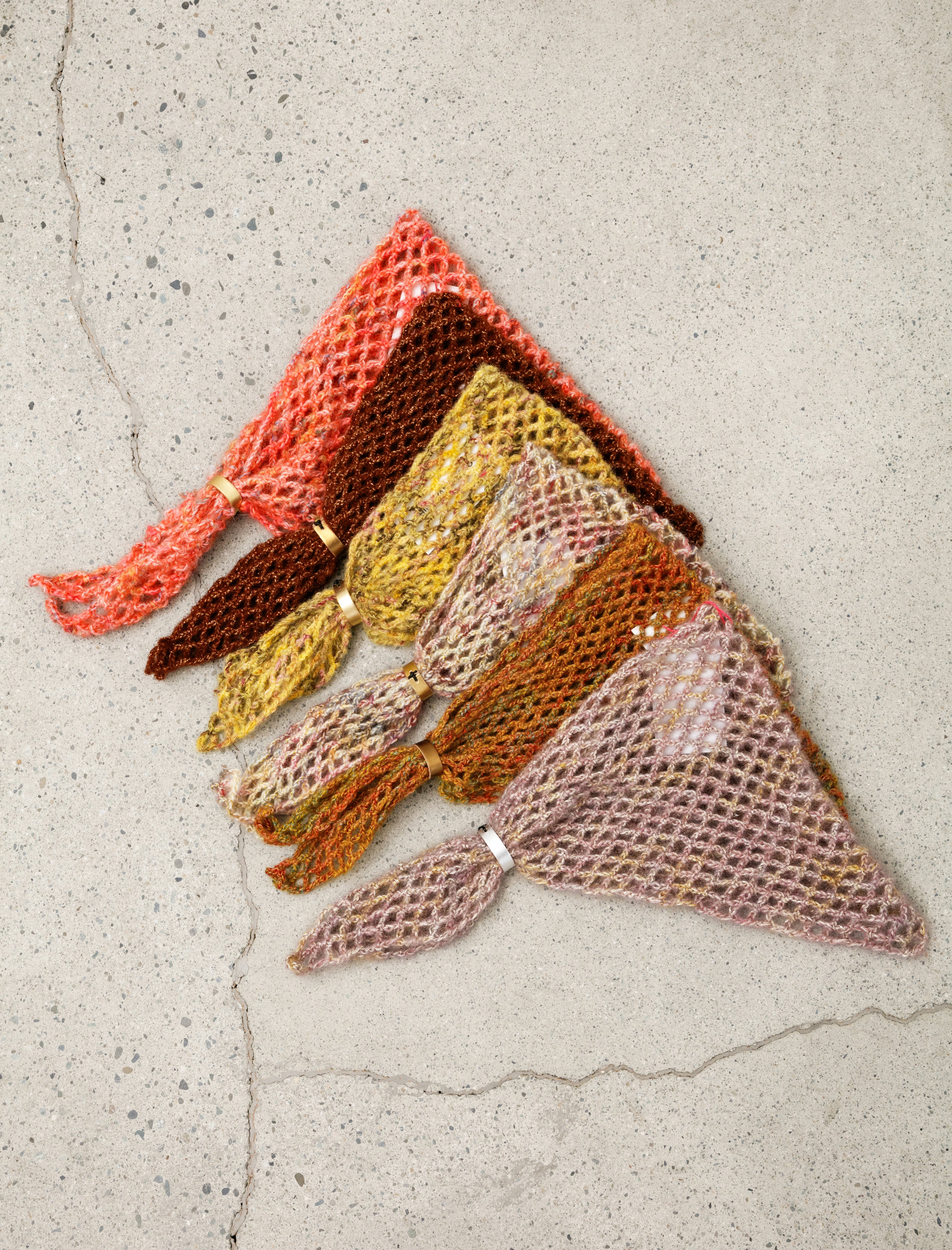 Hiro Yamamoto Crochet Triangle SS25