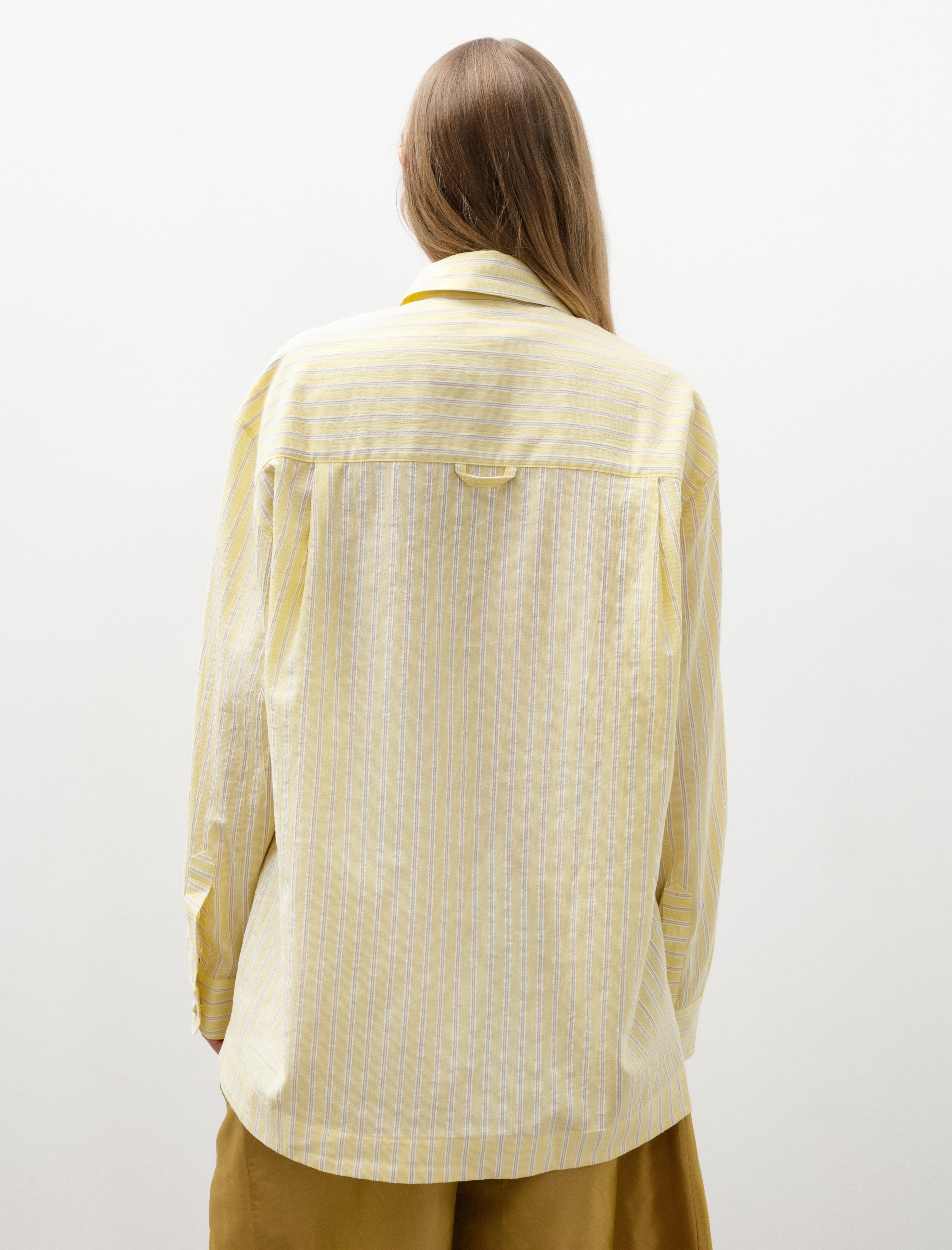 Cawley Japanese Mugwasher June Shirt Stripe Buttercup