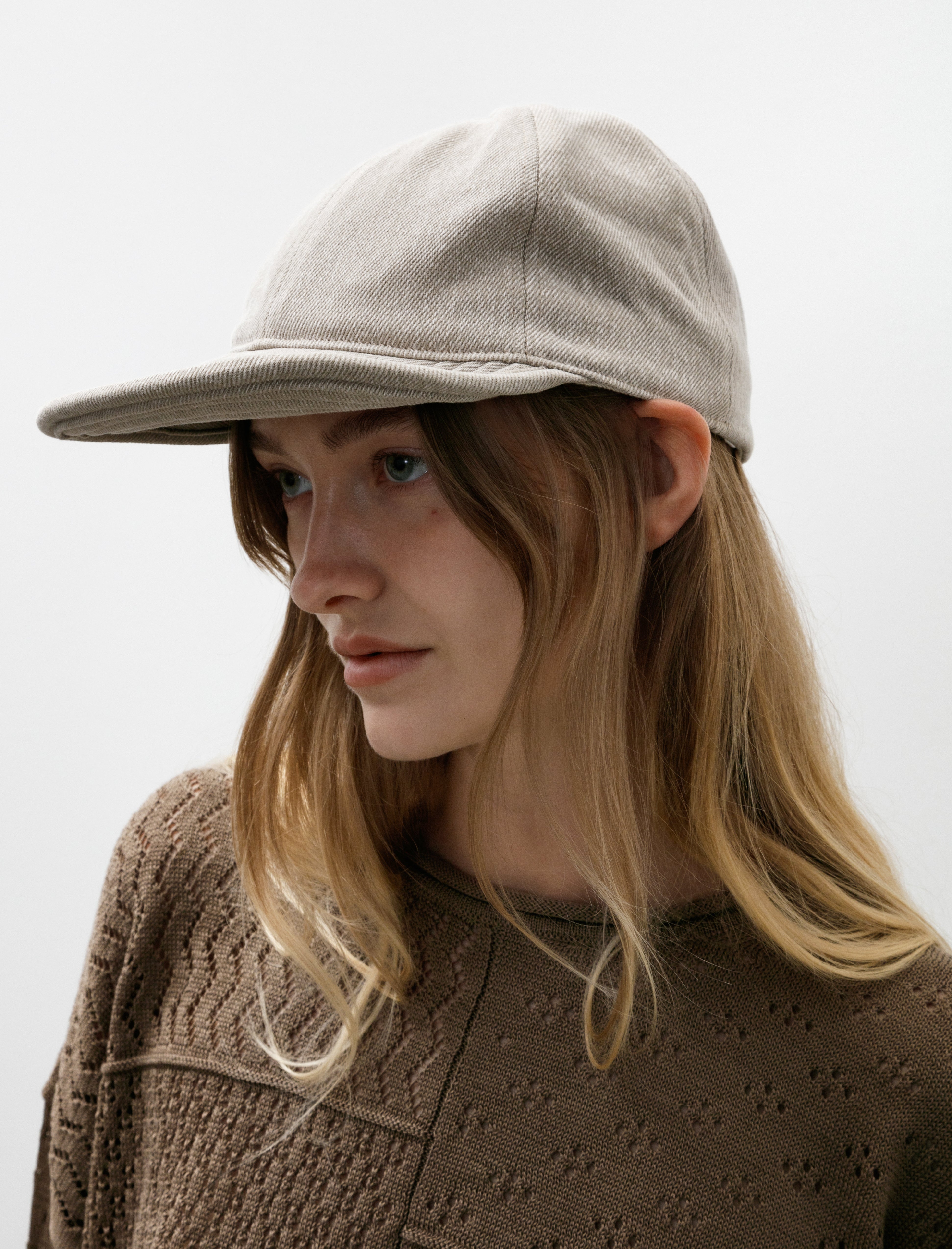 Lauren Manoogian Twill Soft Cap Washed Khaki