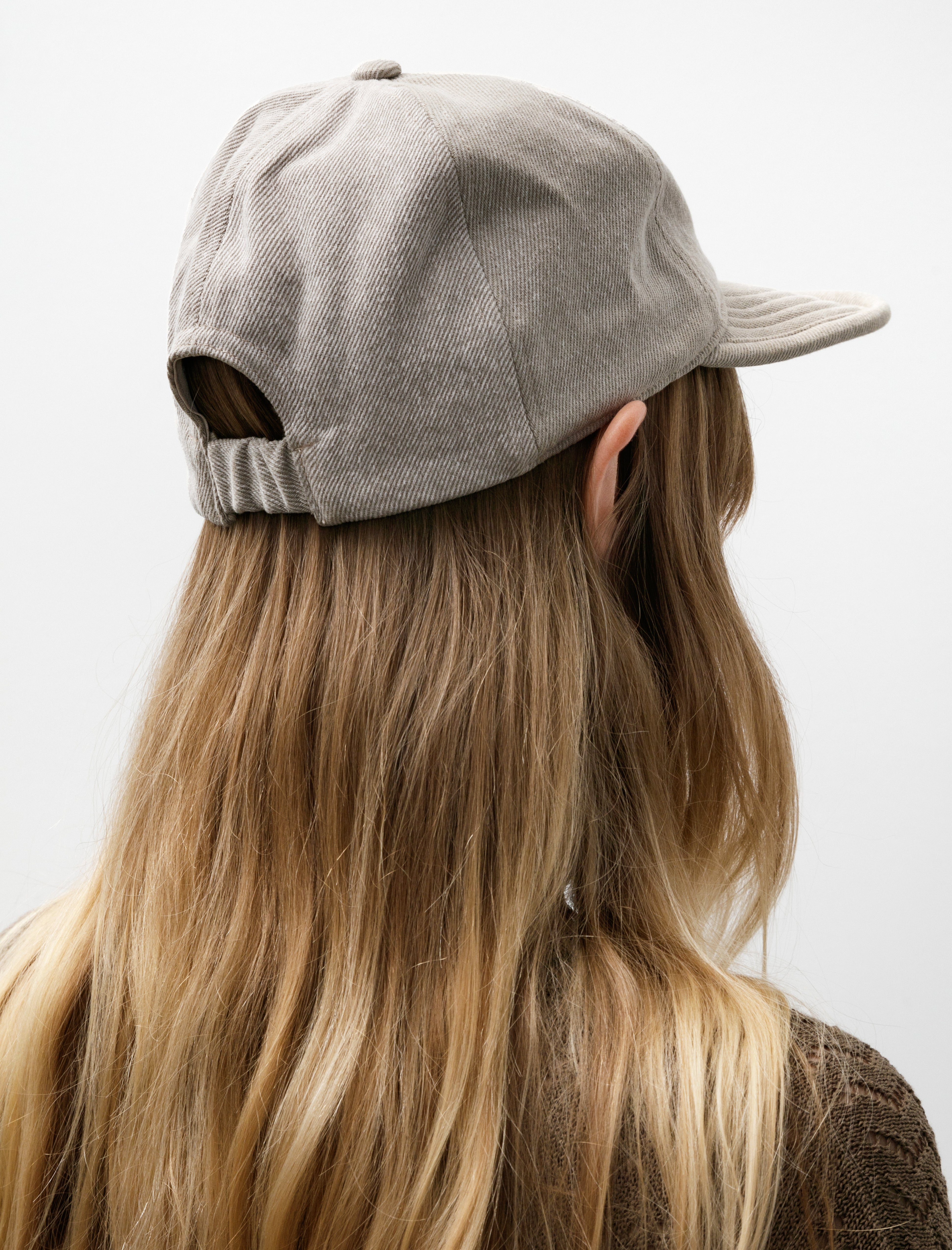 Lauren Manoogian Twill Soft Cap Washed Khaki
