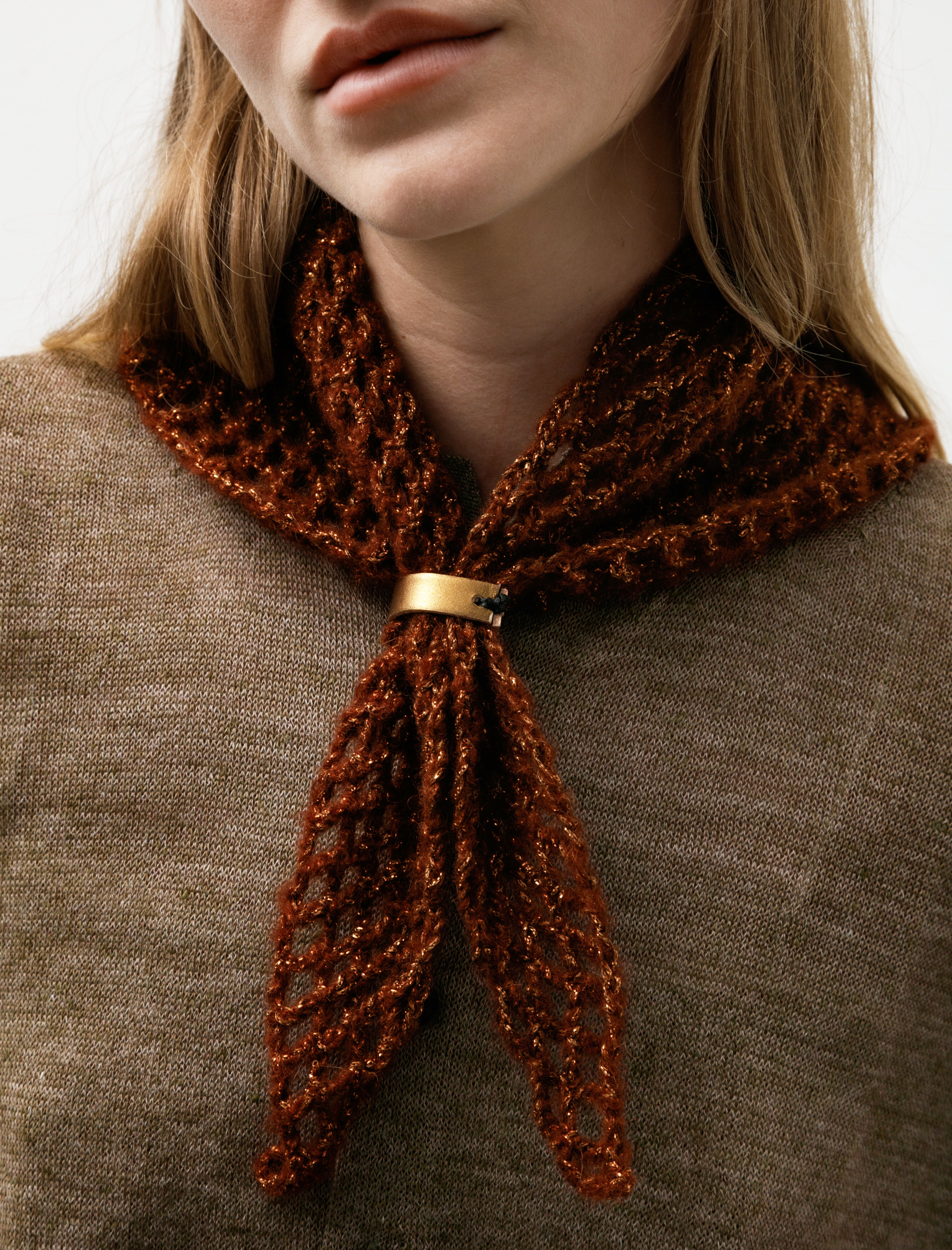 Hiro Yamamoto Crochet Triangle SS25