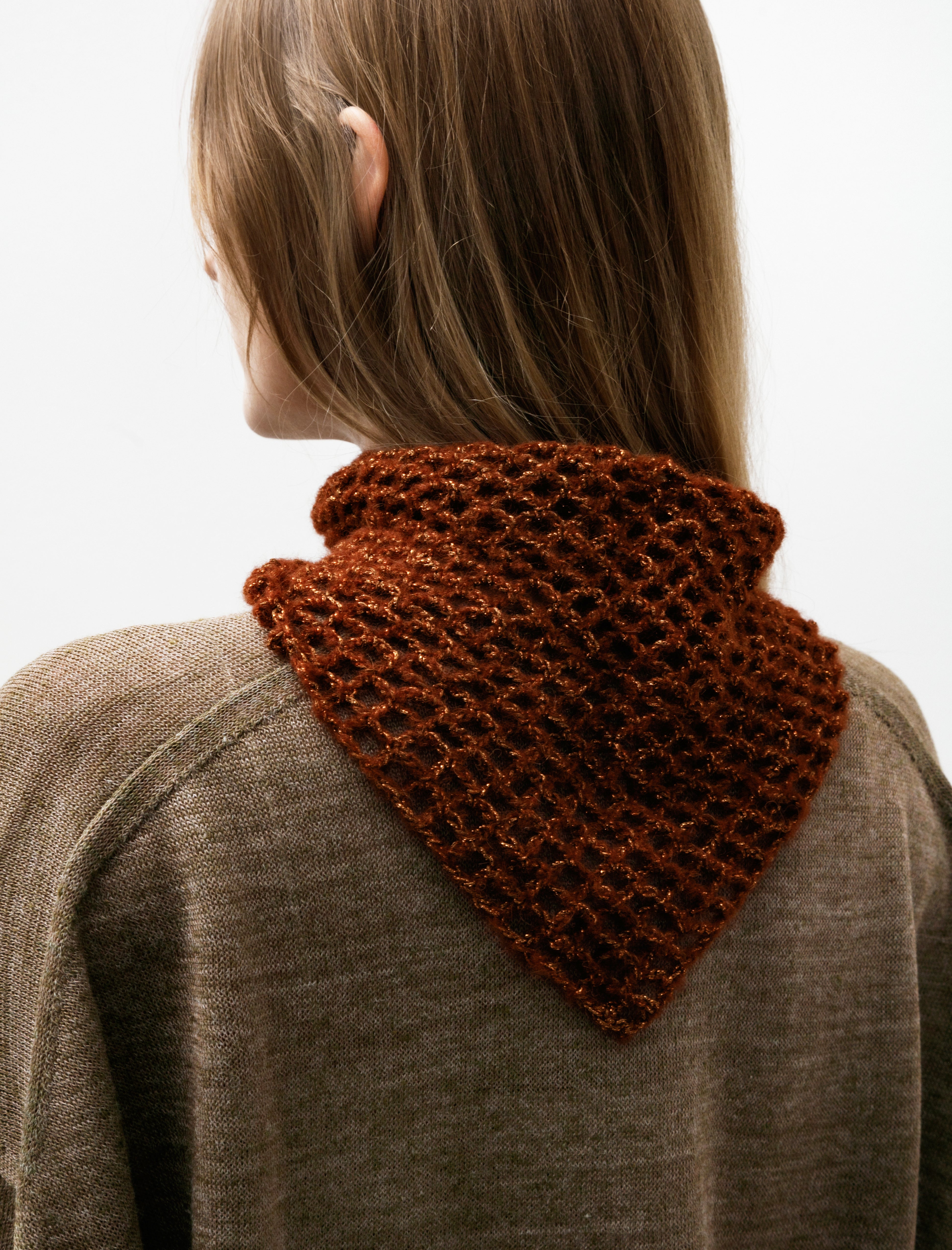 Hiro Yamamoto Crochet Triangle SS25