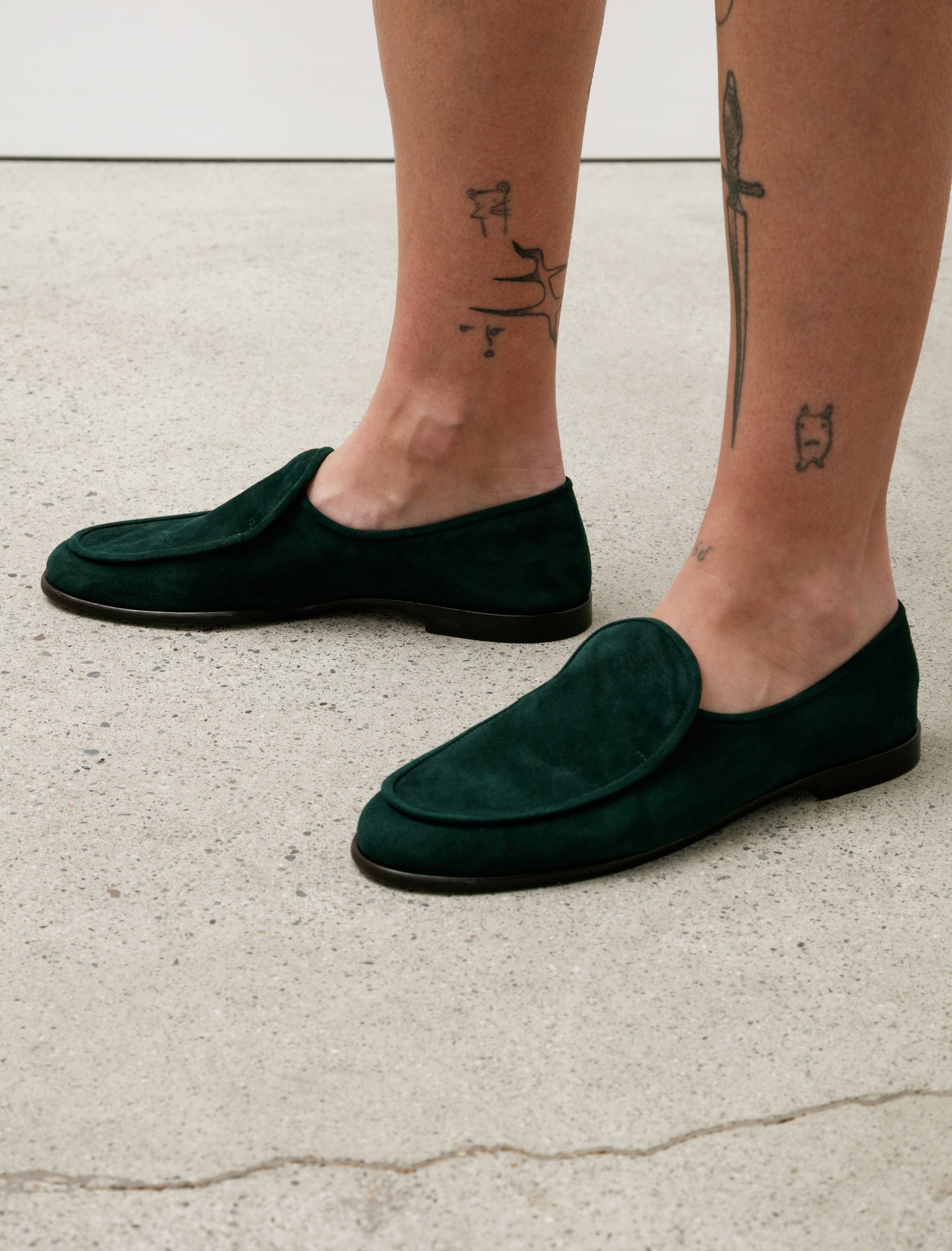 Dušan Loafer Suede Forest