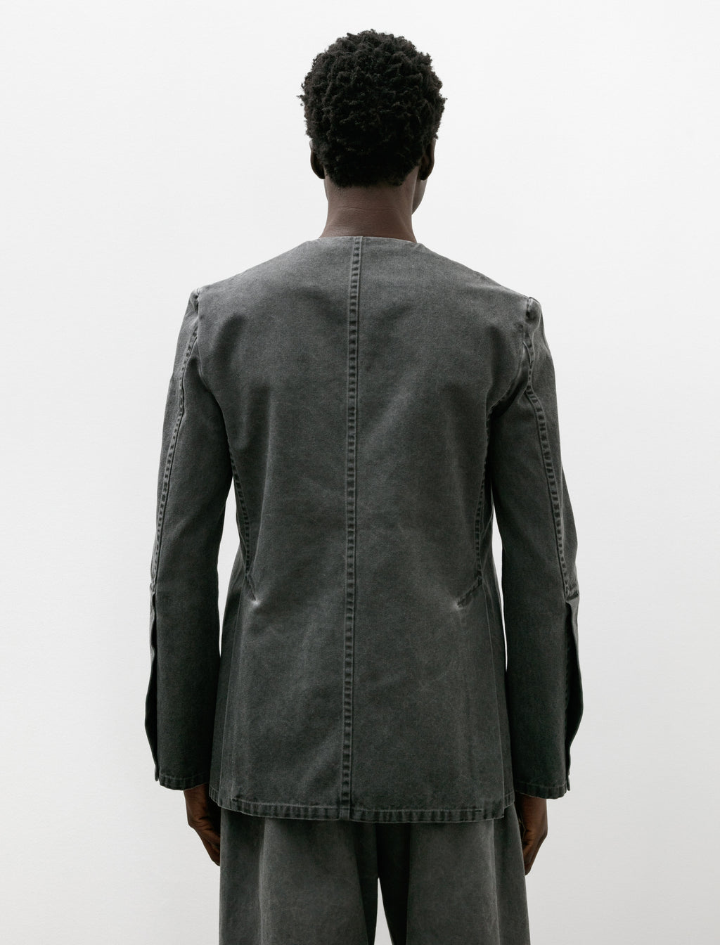 Gabriela Coll Garments No. 63 Canvas Folded Jacket Washed Black