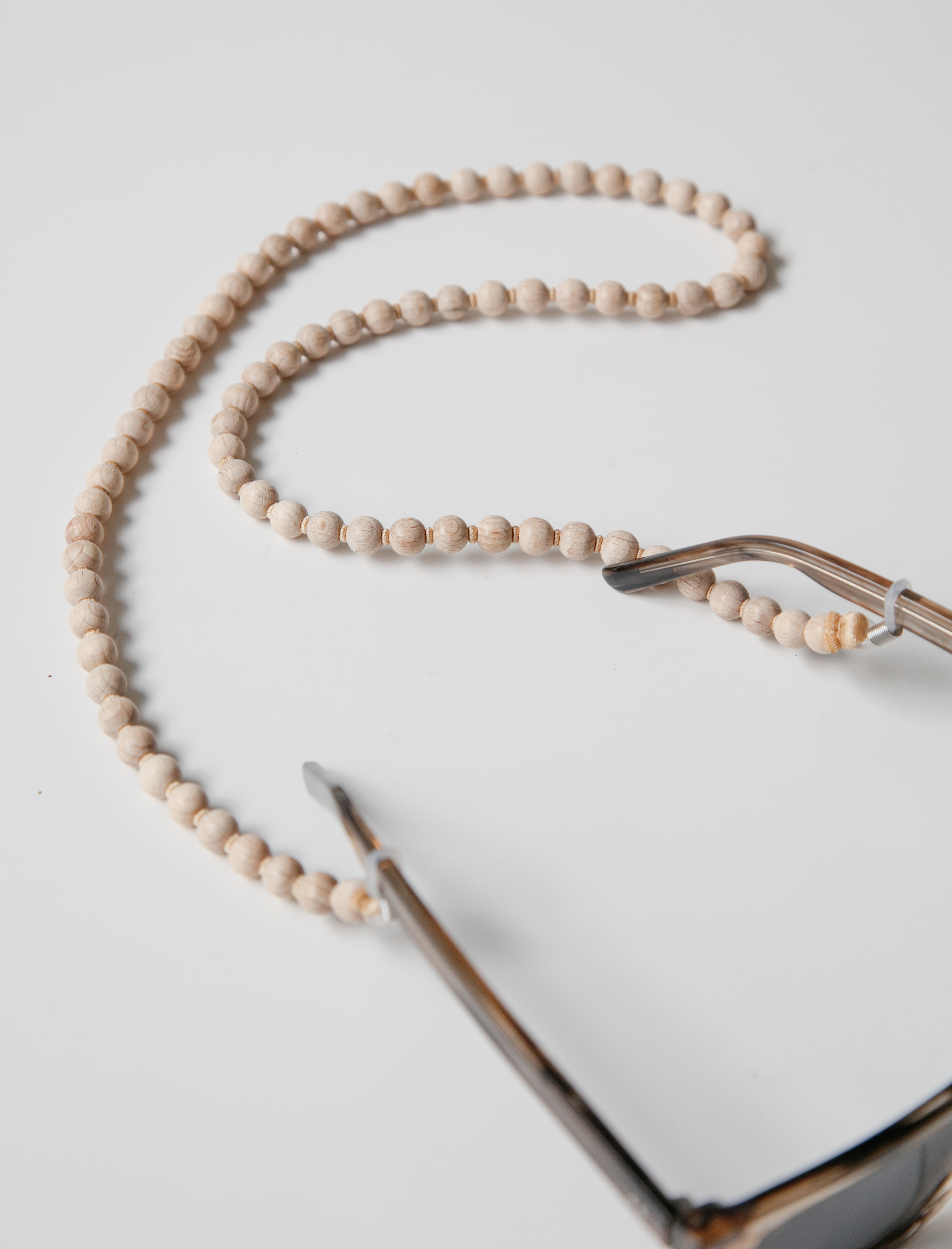 Ina Seifart Perlen Glasses Holder Natural/Beige