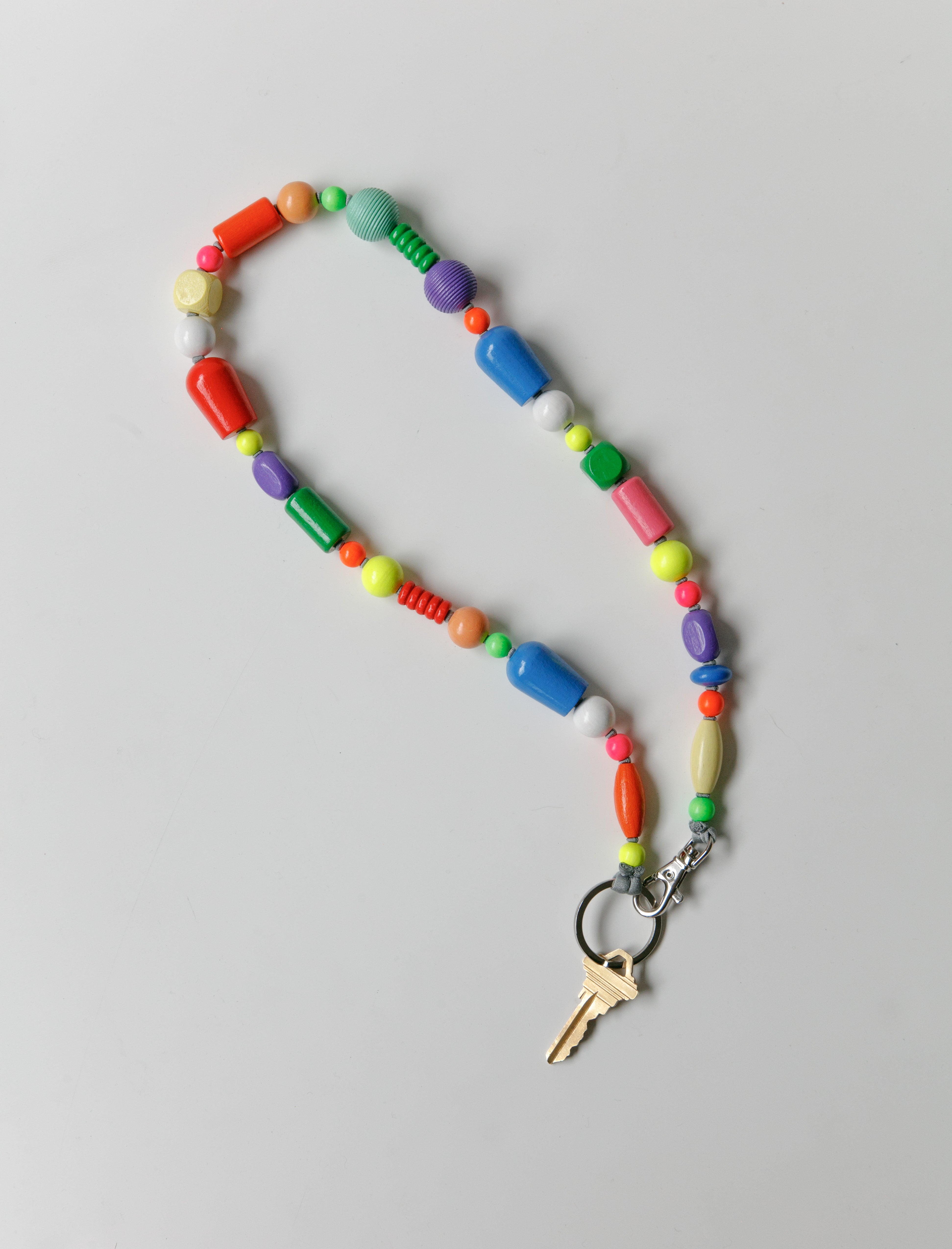 Ina Seifart Perlenmix Keyholder Long Multi