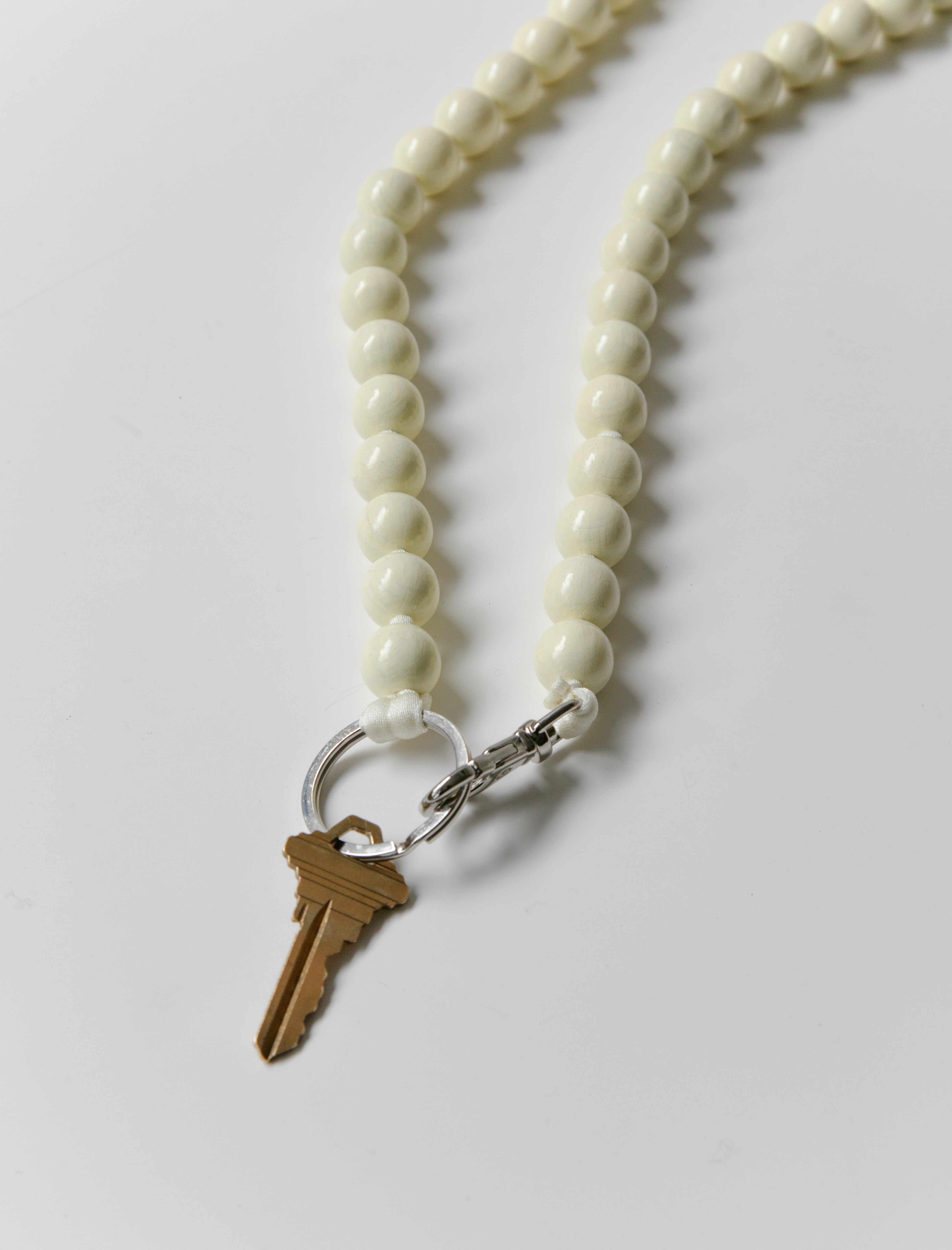 Ina Seifart Thick Perlen Keyholder Long Opal