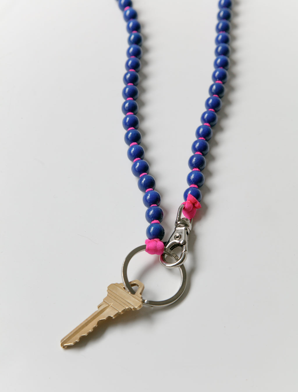 Ina Seifart Perlen Keyholder Long Dark Blue/Pink – Neighbour